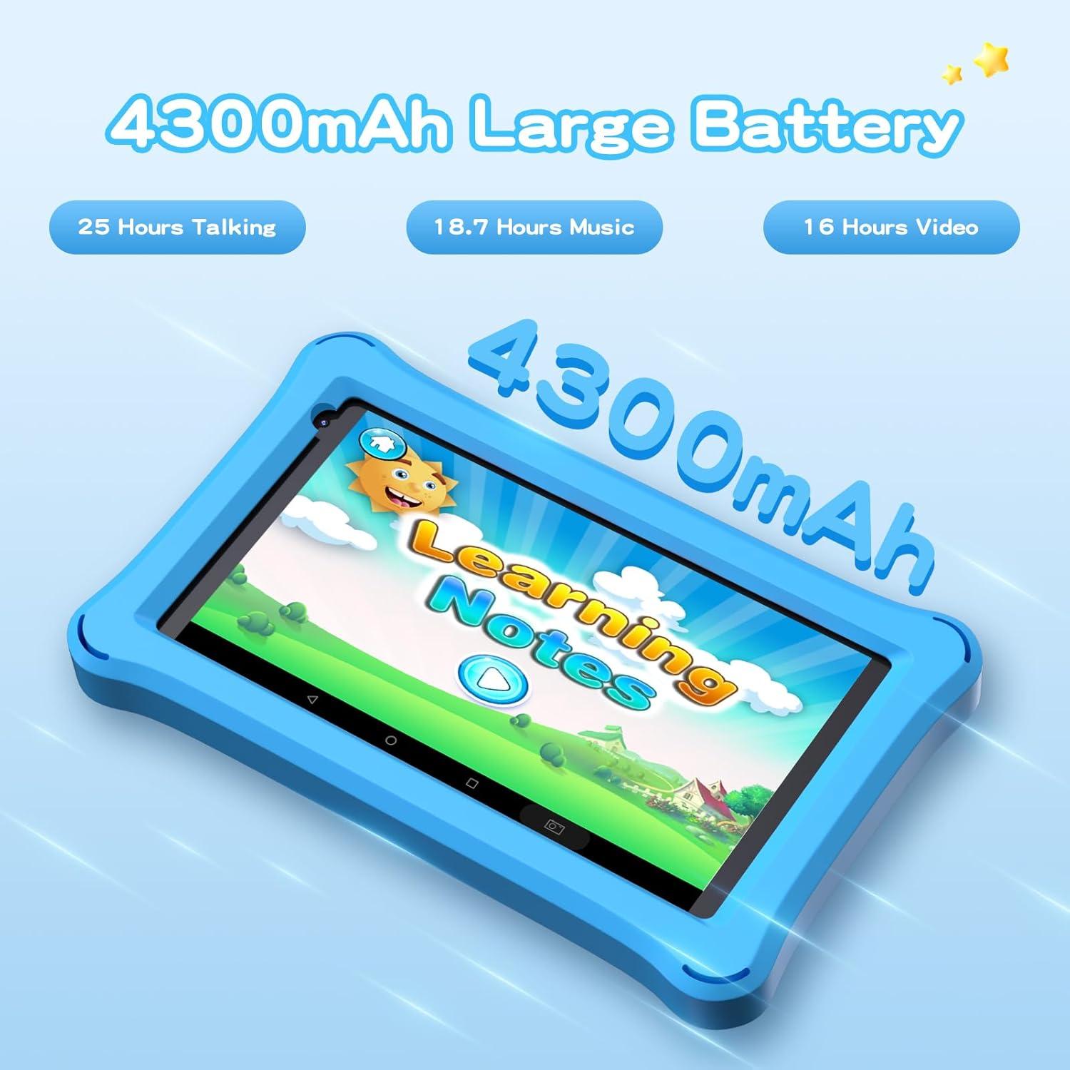 Tableta para Niños Aheadthink 7" 4GB RAM 32GB ROM WiFi