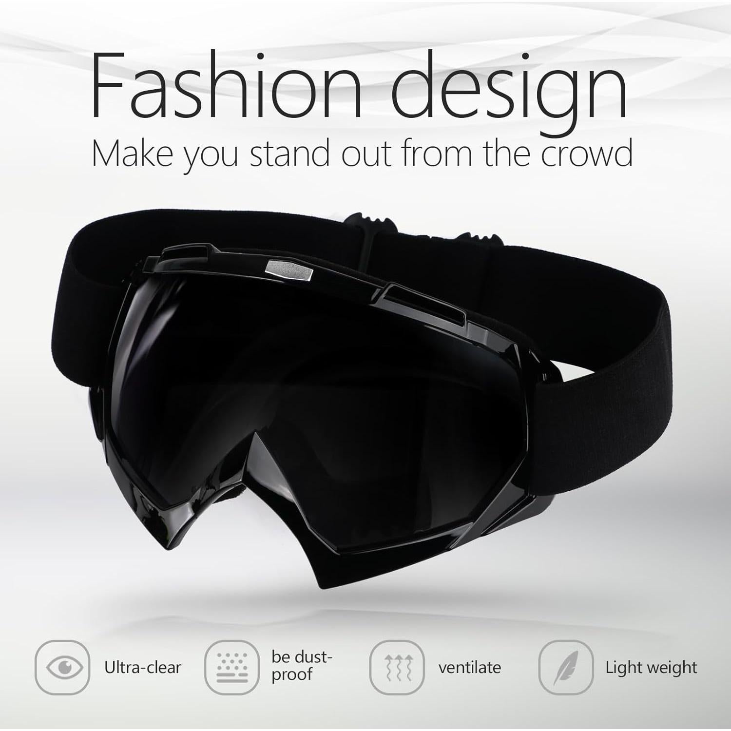 Gafas de Motocross GGBuy para Adultos UV400 Antiempañamiento