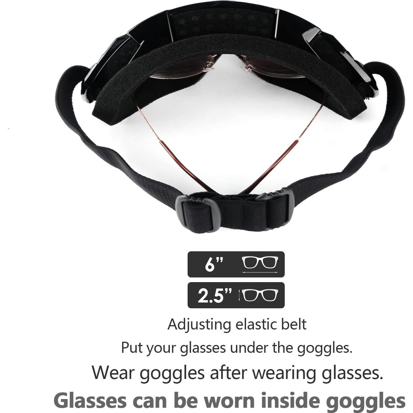 Gafas de Motocross GGBuy para Adultos UV400 Antiempañamiento