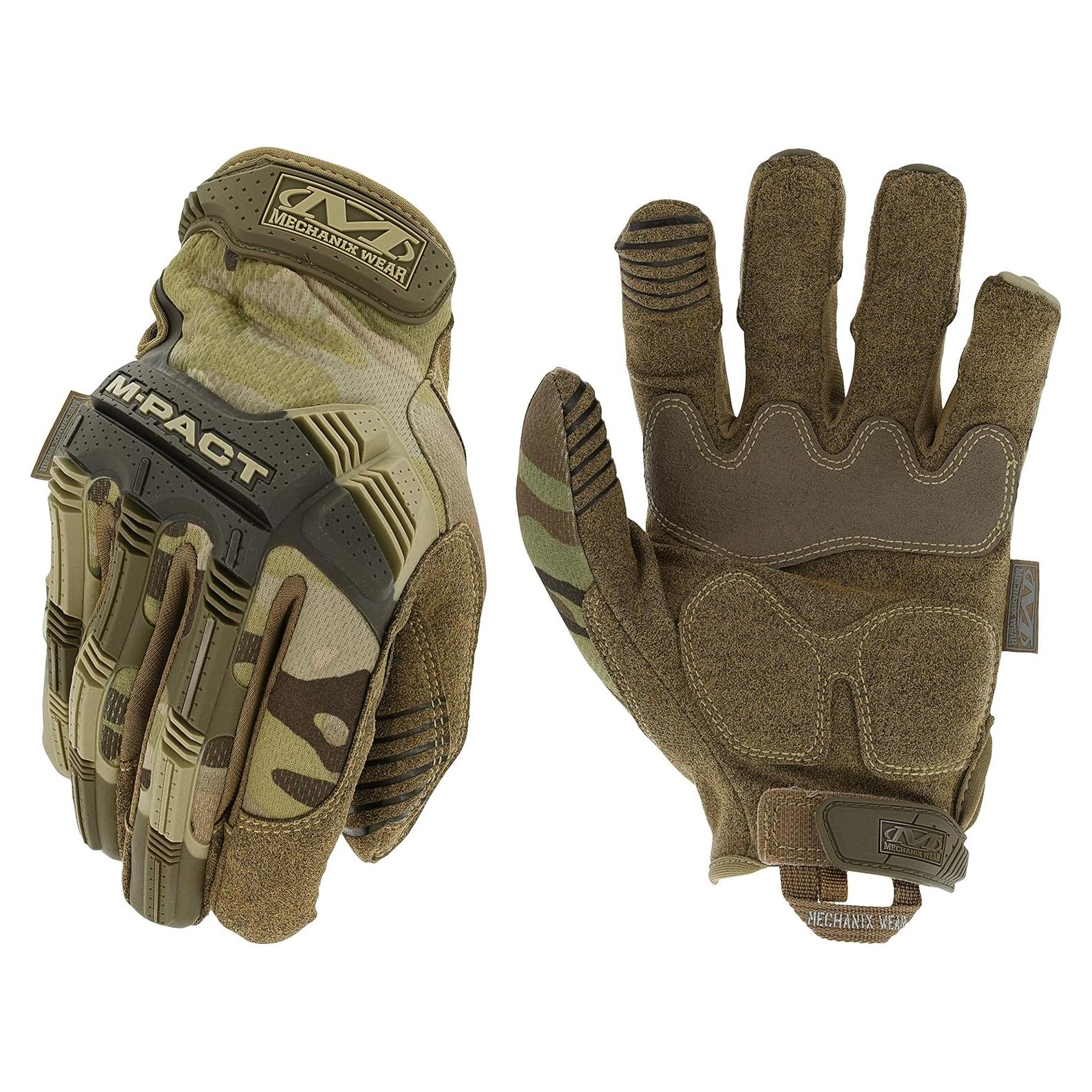 Guantes Tácticos Mechanix Wear M-Pact Camuflaje Grande
