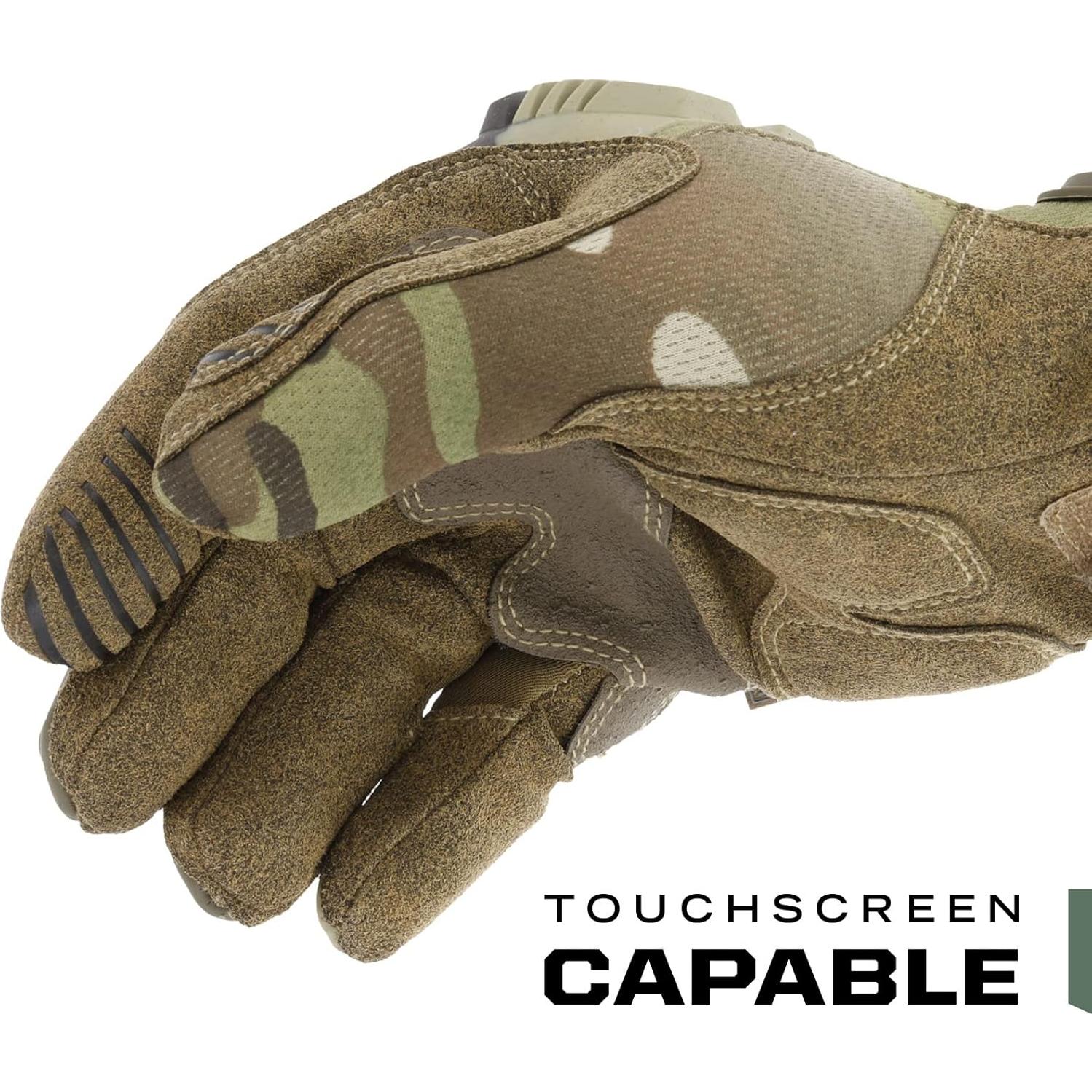 Guantes Tácticos Mechanix Wear M-Pact Camuflaje Grande