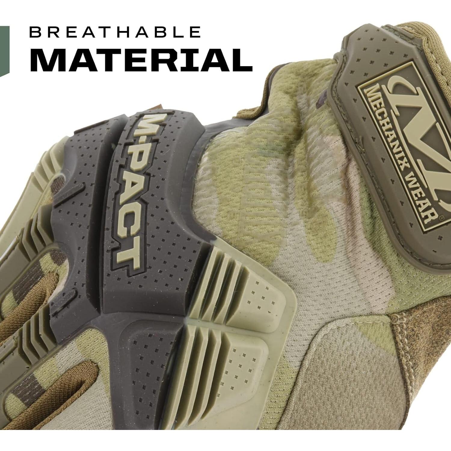 Guantes Tácticos Mechanix Wear M-Pact Camuflaje Grande