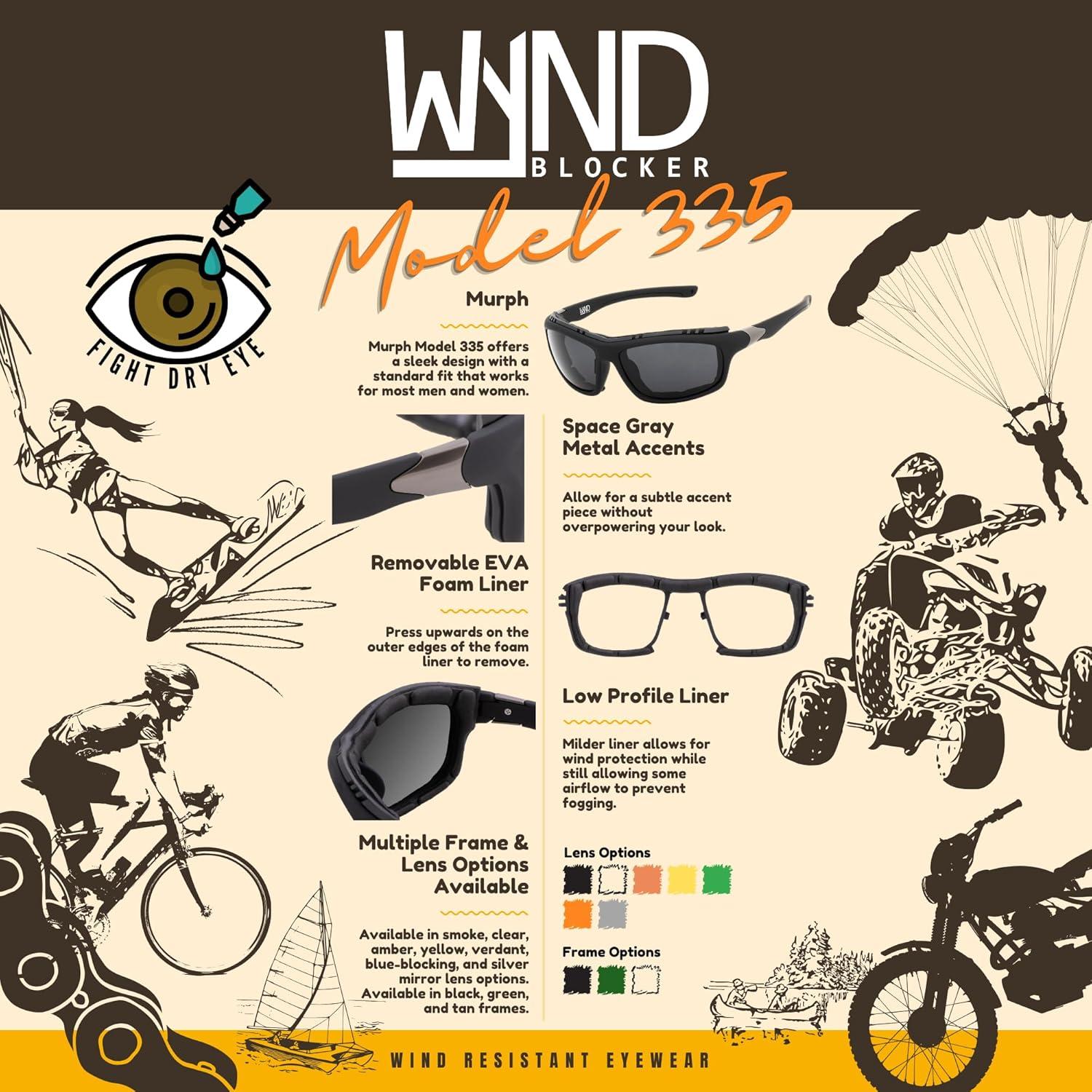 Gafas de sol polarizadas WYND Blocker Murph 335 UV400