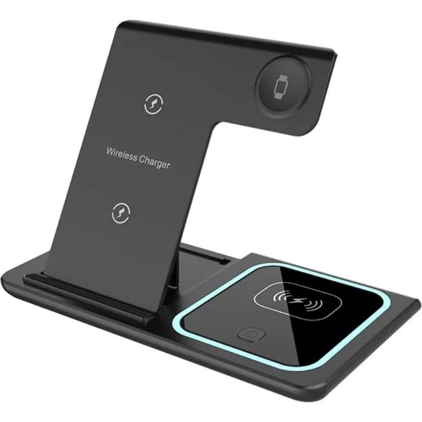 Cargador Inalámbrico 3 en 1 Elite Distro para iPhone y Samsung