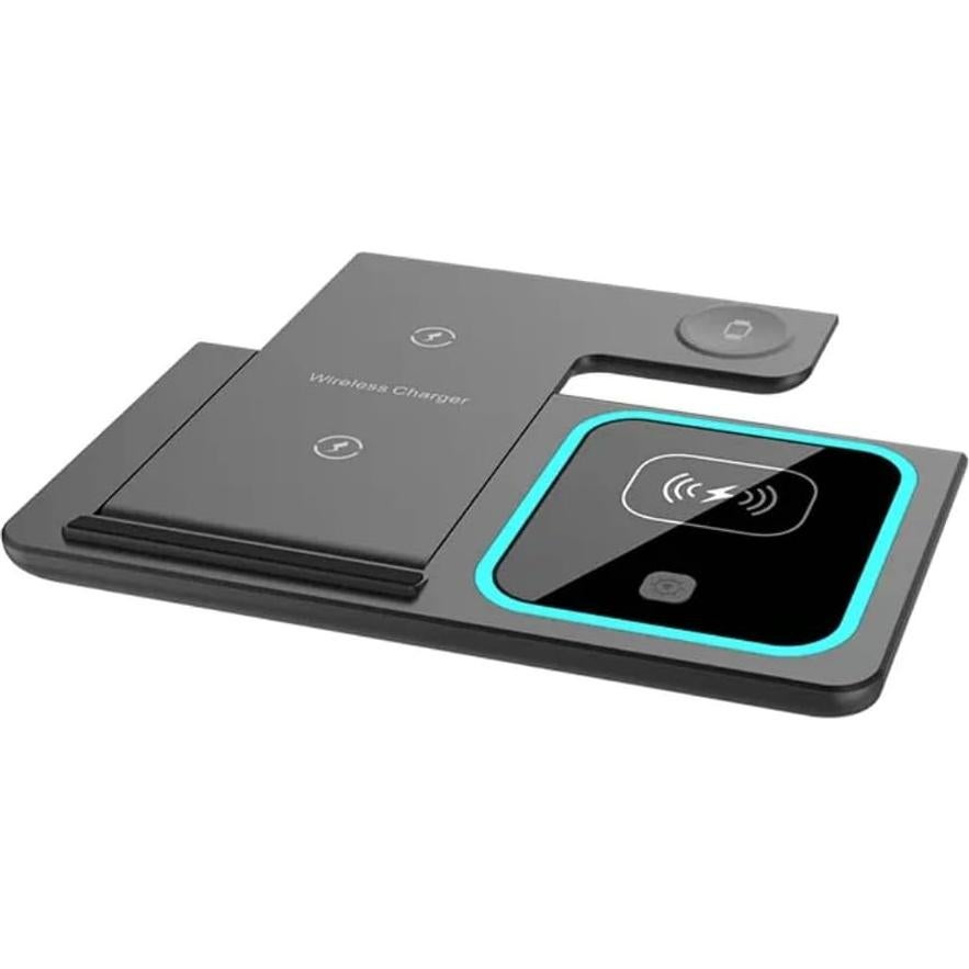 Cargador Inalámbrico 3 en 1 Elite Distro para iPhone y Samsung