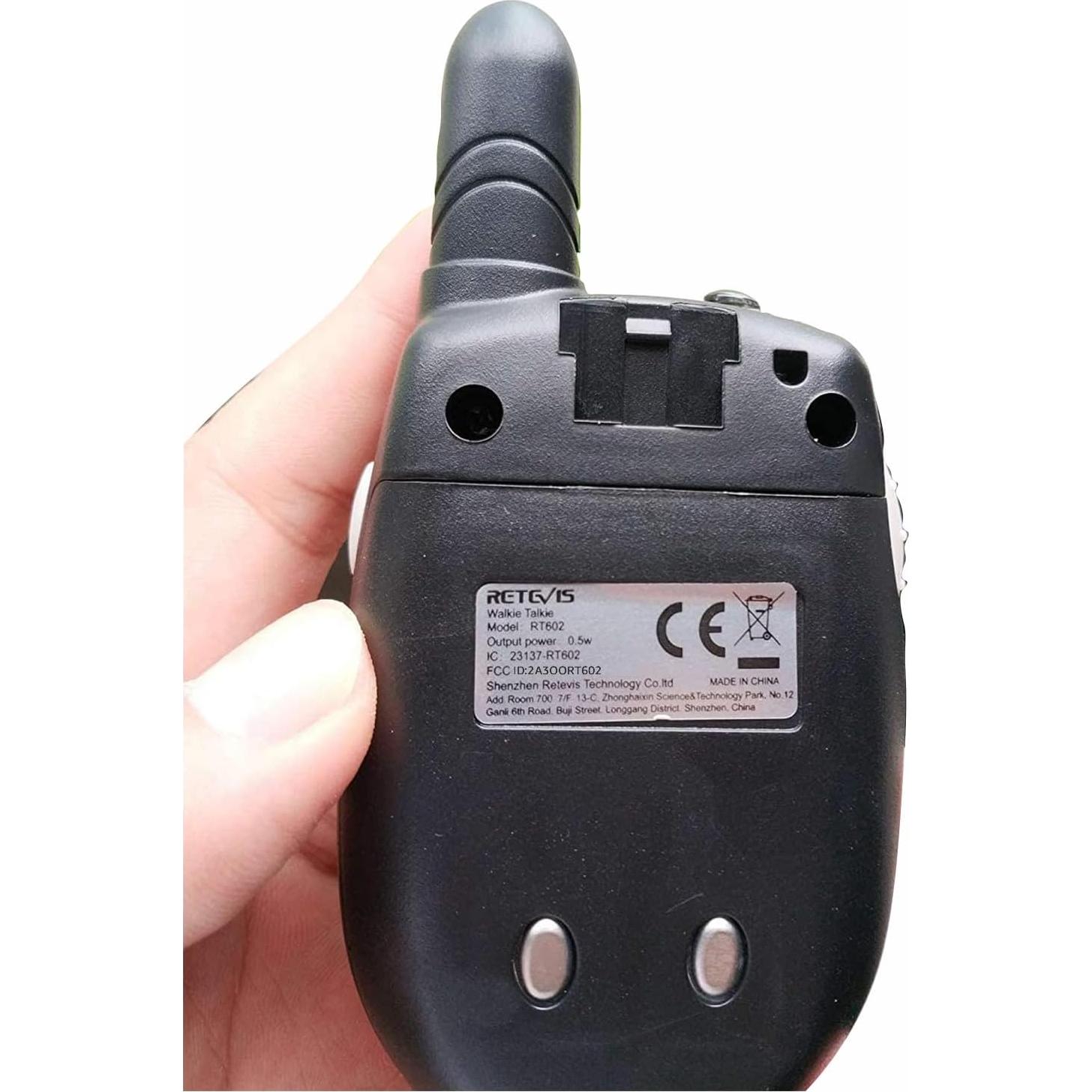 Walkie Talkies Retevis RT602 Recargables para Niños Naranja