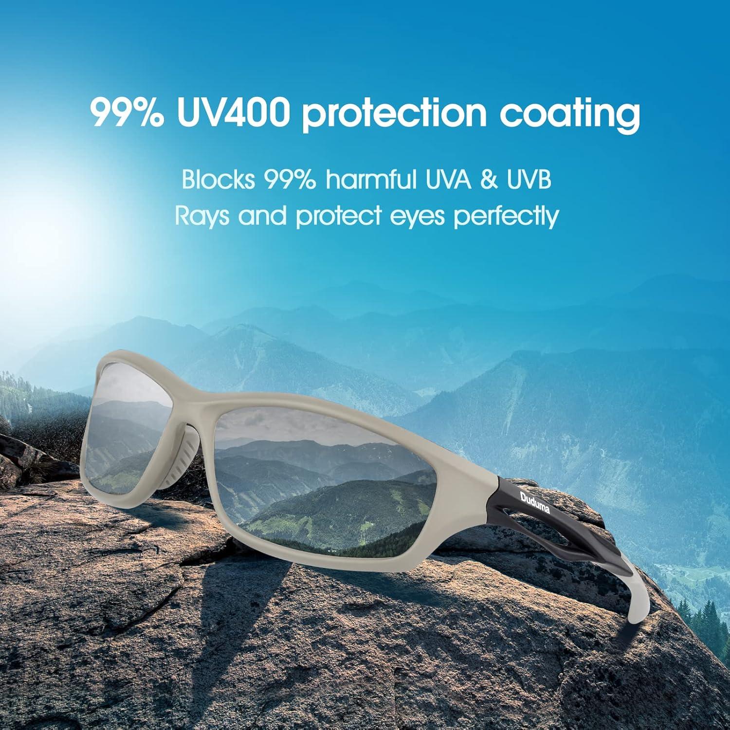 Gafas de sol deportivas Duduma polarizadas unisex TR90