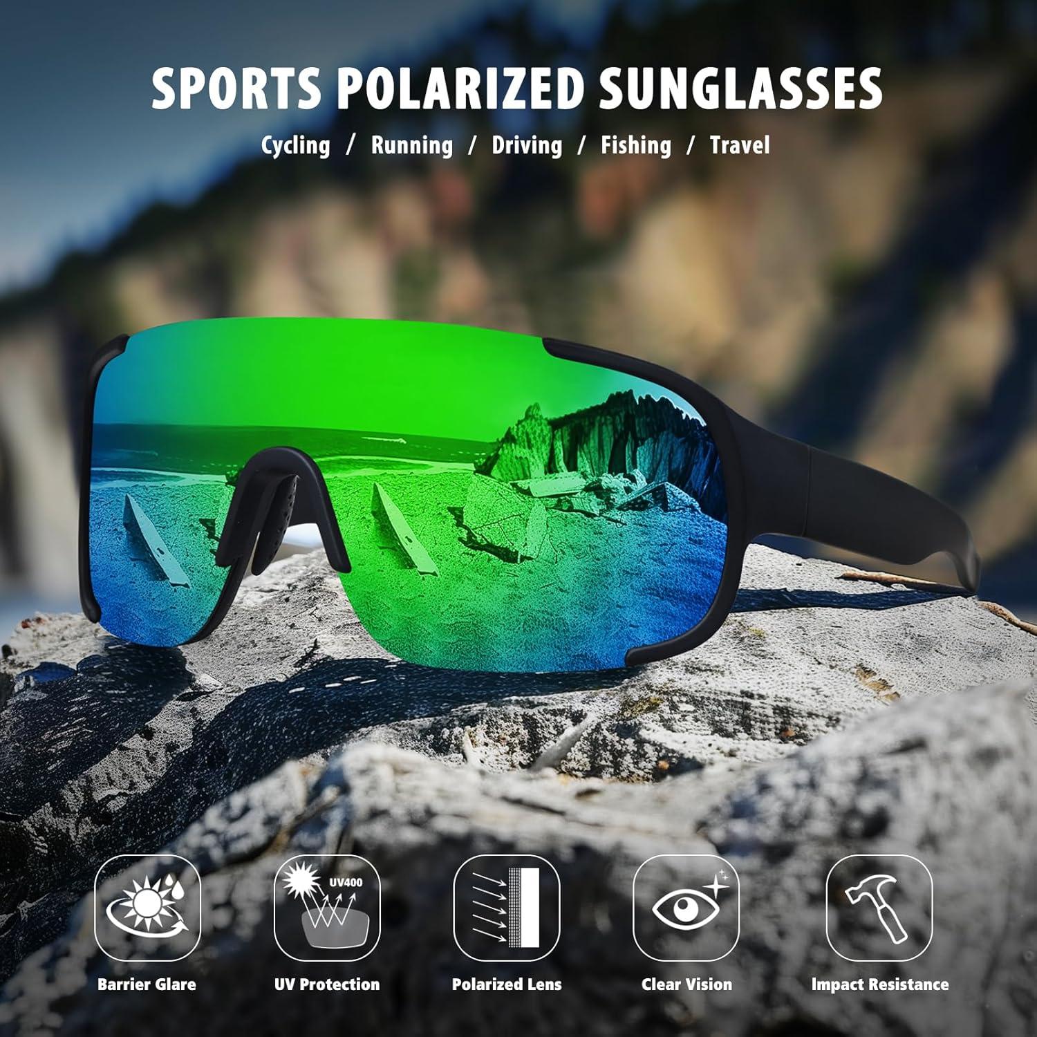 Gafas de sol deportivas Ofwin UV400 para ciclismo y pesca