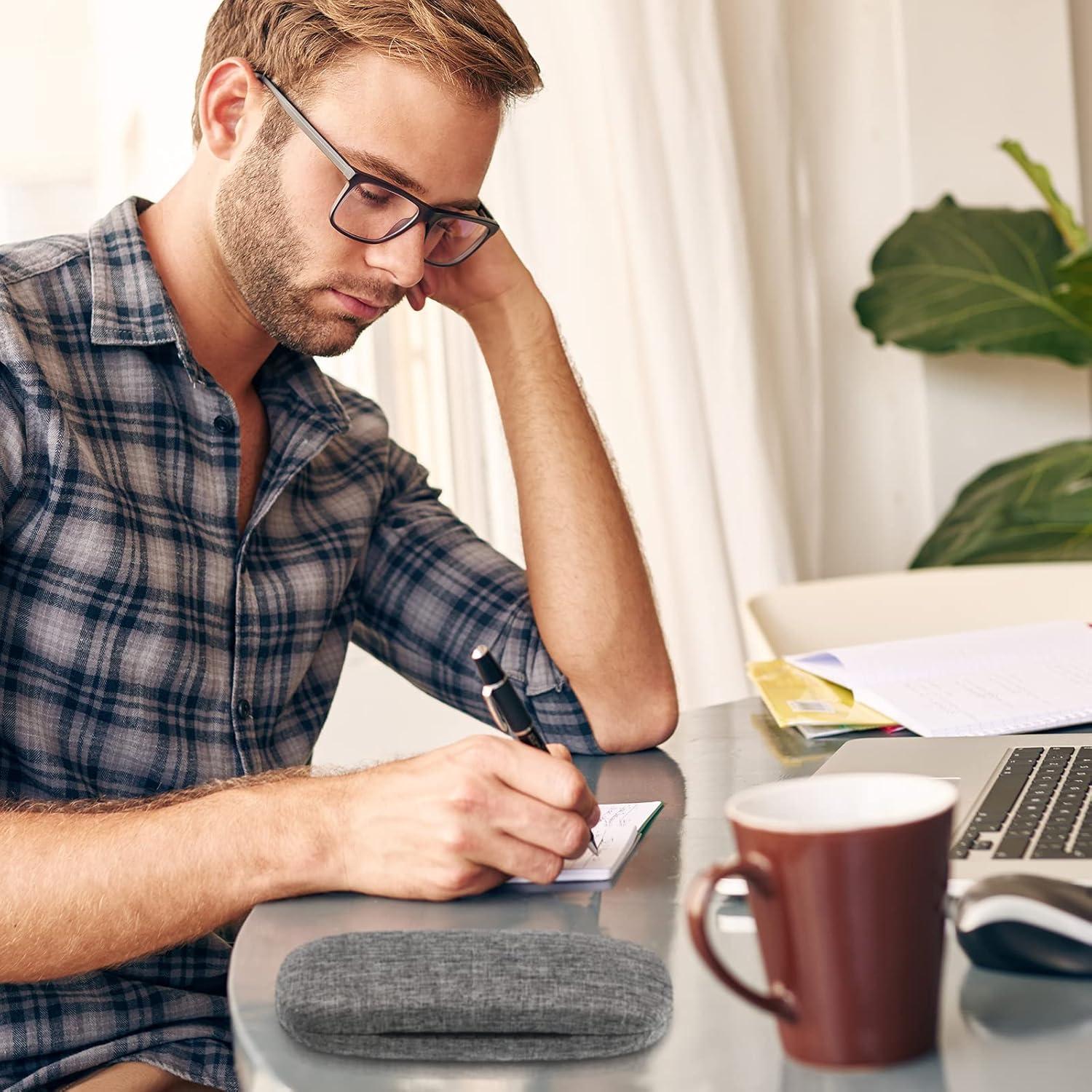 Frienda Funda Dura para Gafas 2 Set Verde y Gris