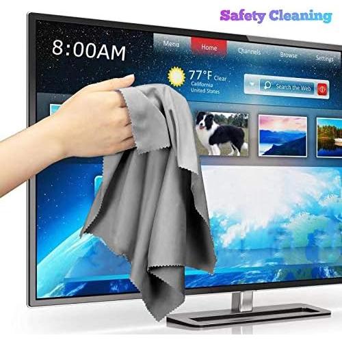 Toalla de limpieza microfibra extragrande JOS 50x50cm gris