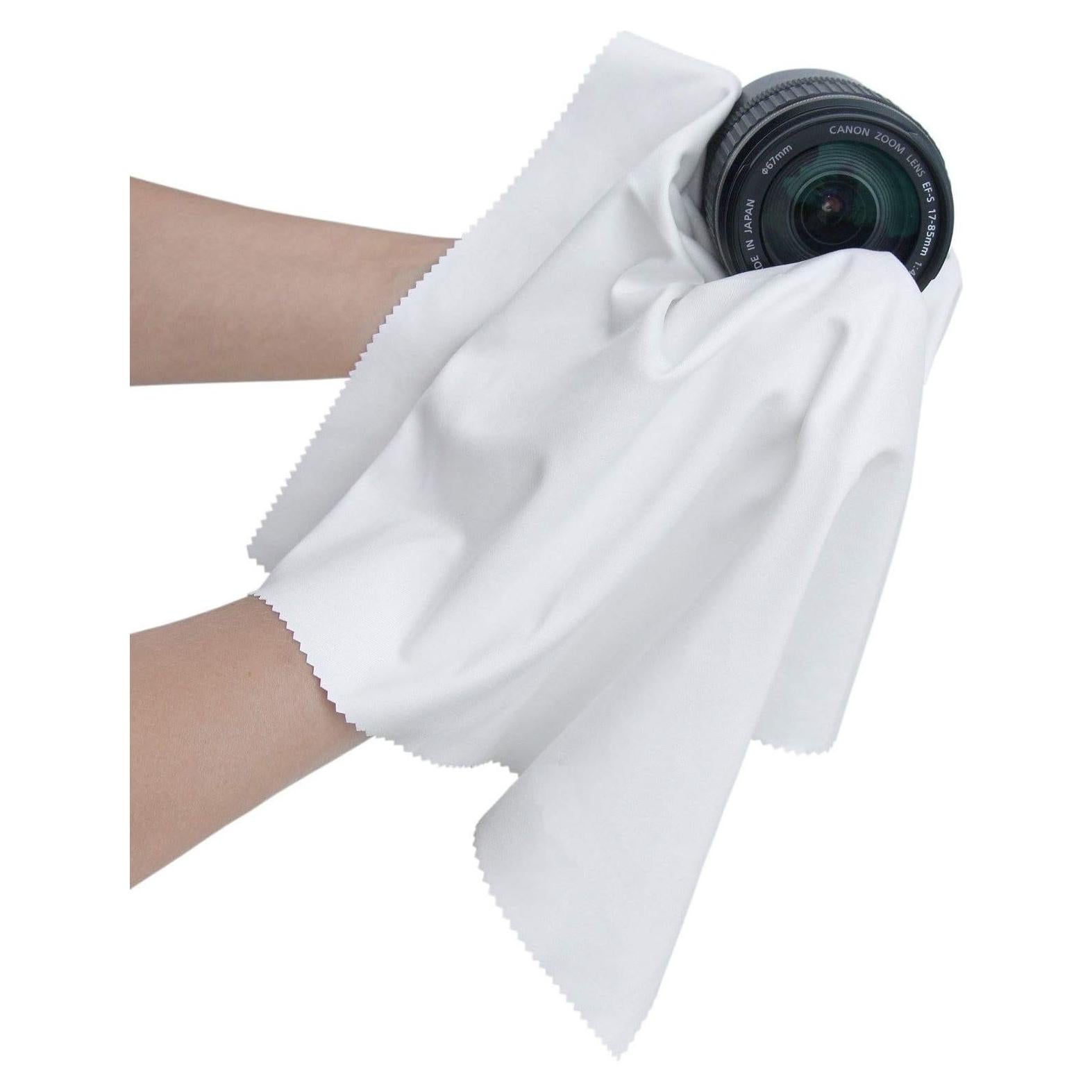 Paño de limpieza microfibra JOS 50x50cm blanco extragrande