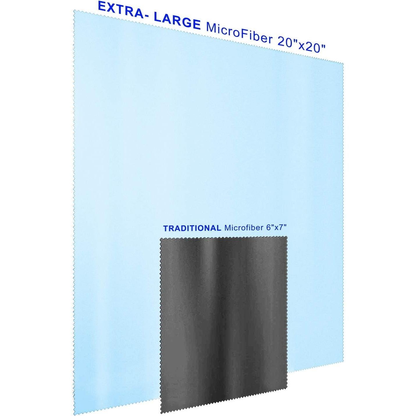 Paño de limpieza microfibra 50x50cm JOS azul claro