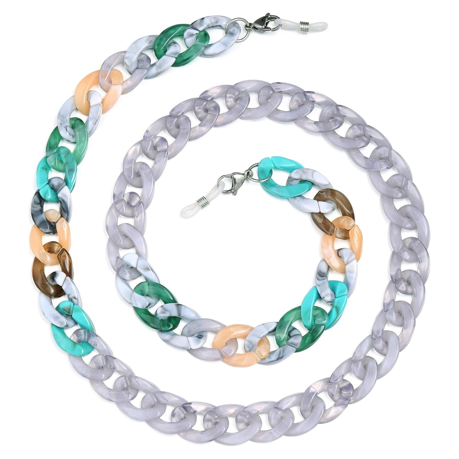 Cadena de Gafas Acrílicas Cosace 71 cm Antideslizante