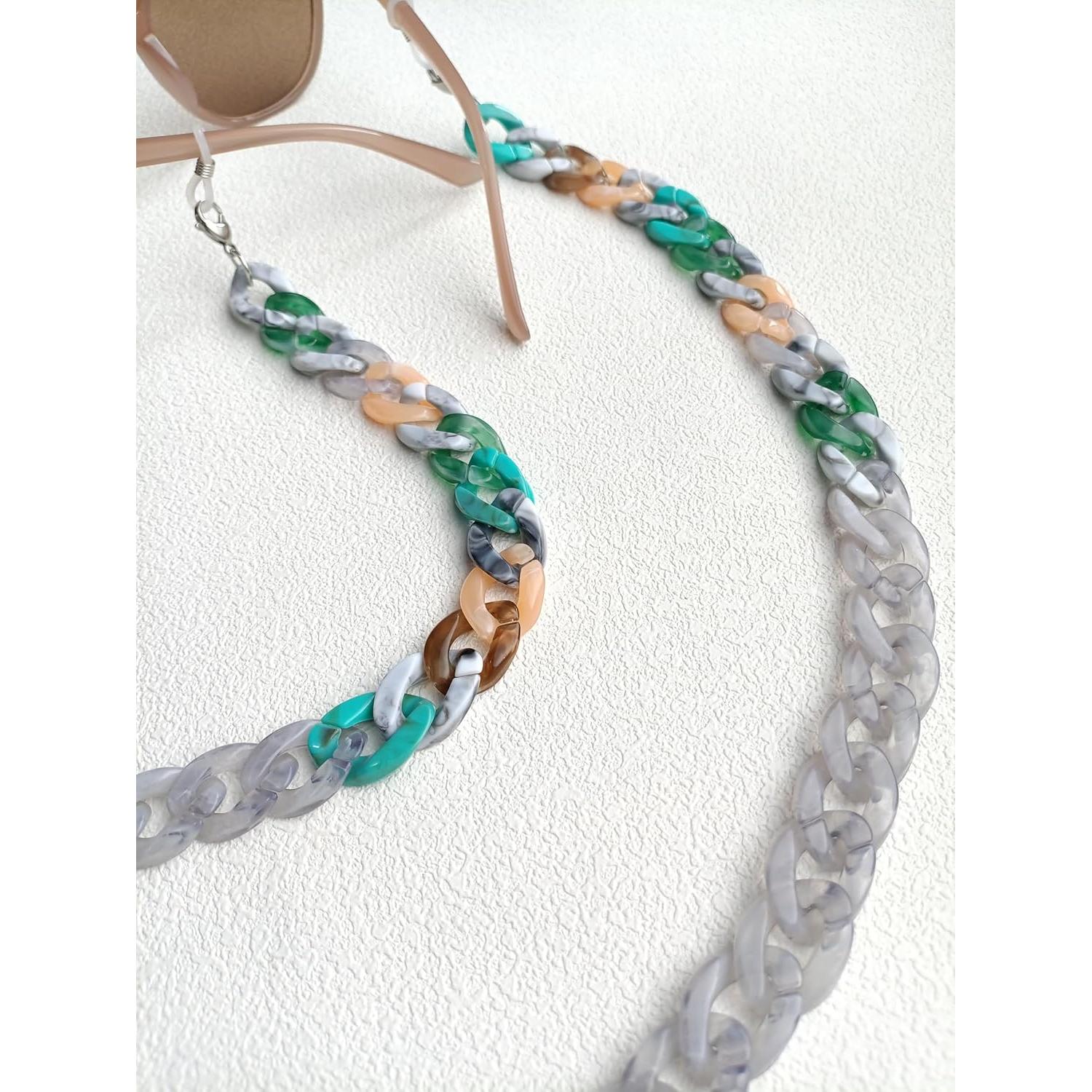 Cadena de Gafas Acrílicas Cosace 71 cm Antideslizante