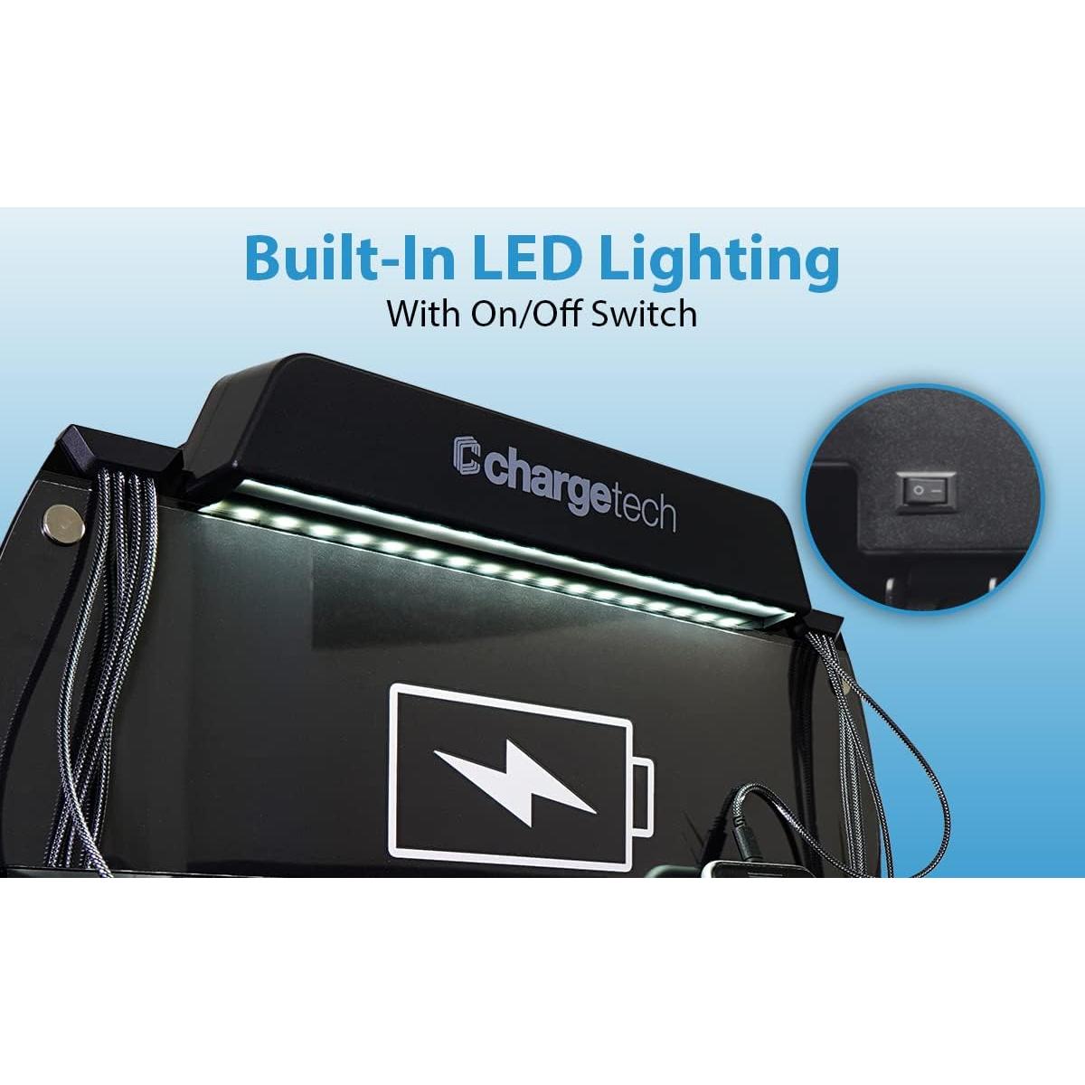 Estación de Carga Chargetech S9 Power Stand - Carga 8 Dispositivos