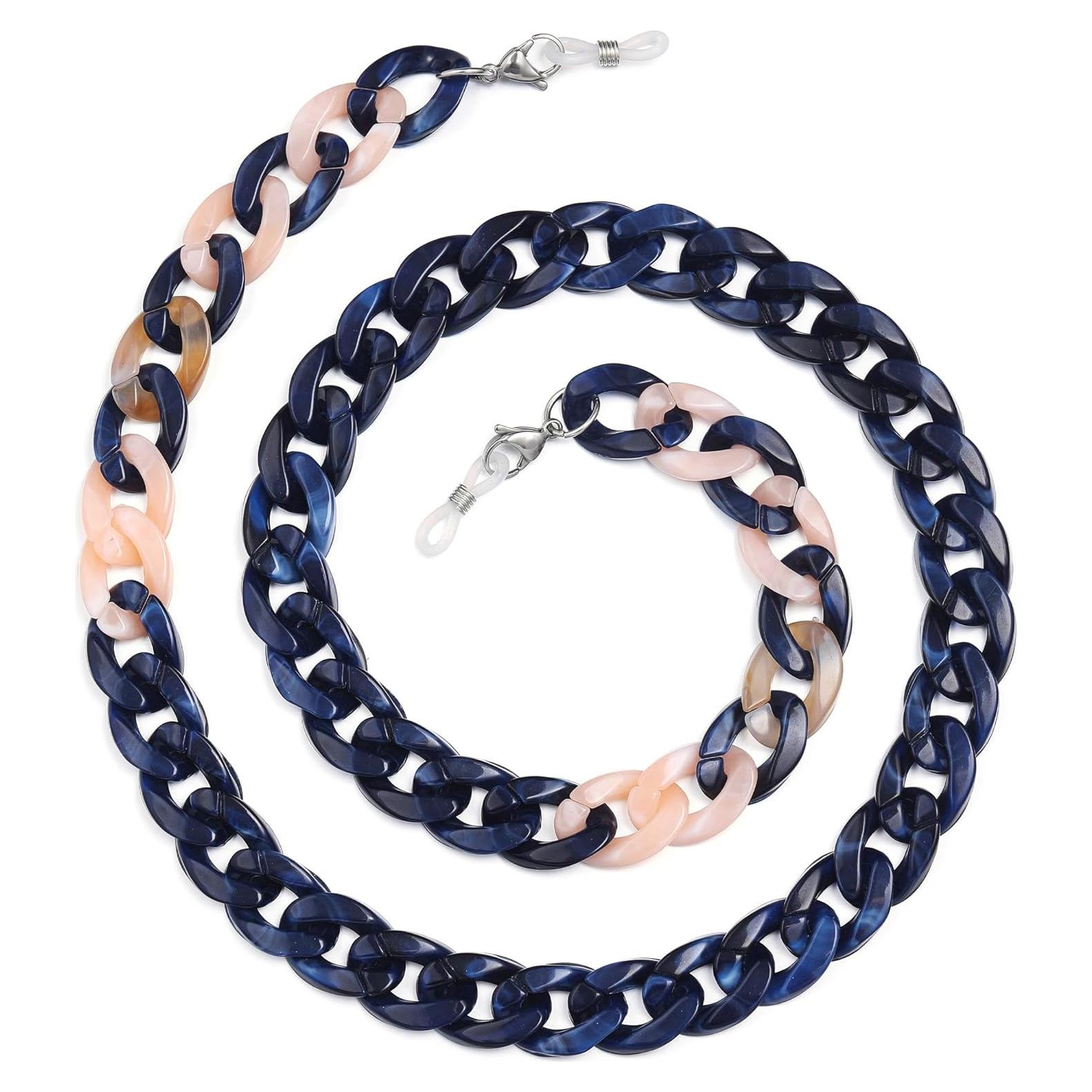 Cadena de Gafas Acrílica Cosace 71 cm Antideslizante