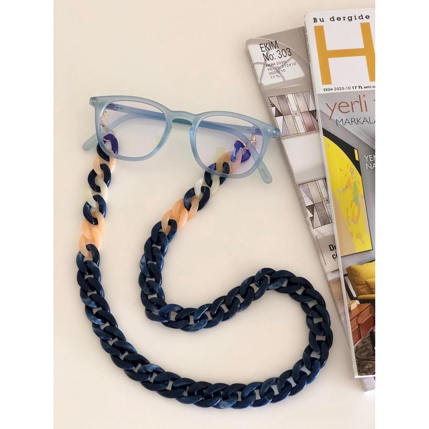 Cadena de Gafas Acrílica Cosace 71 cm Antideslizante