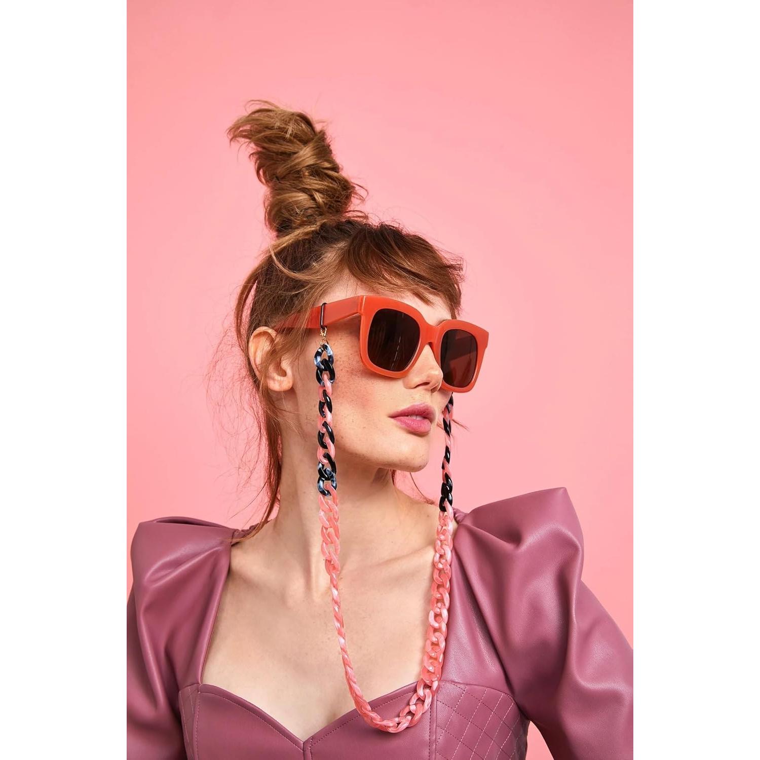 Cadena de Gafas Acrílicas Cosace 71 cm Antideslizante