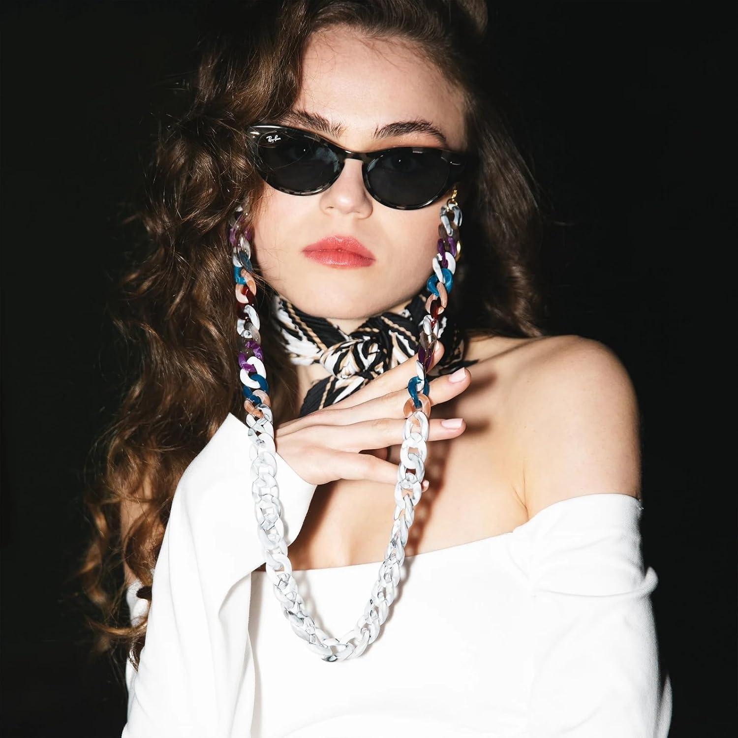 Cadena de Gafas Acrílicas Cosace 71 cm Antideslizante