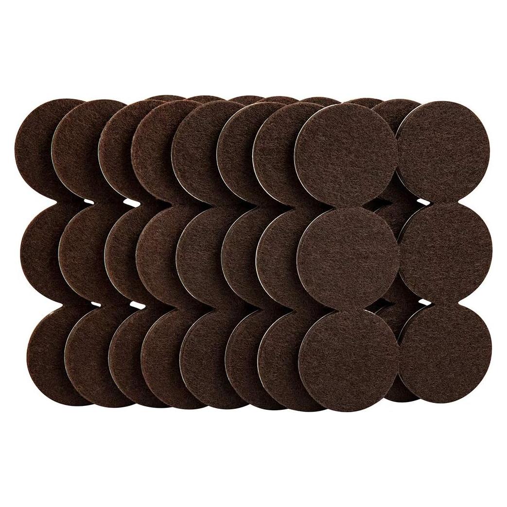 Almohadillas de Fieltro Autoadhesivas SoftTouch 48 Pcs 3.81 cm