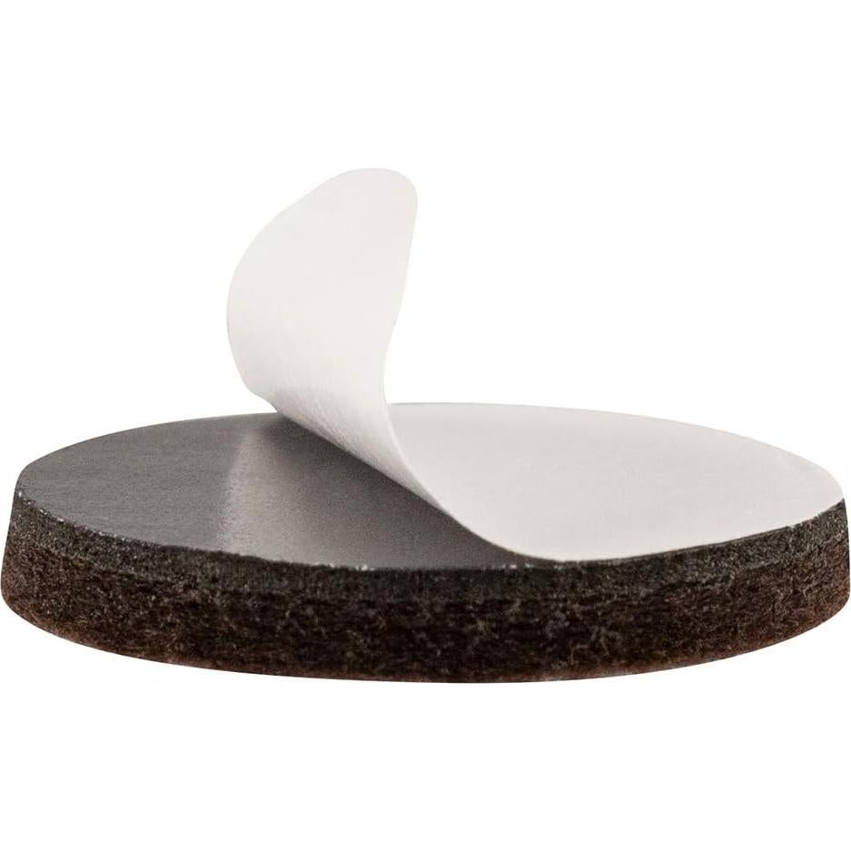 Almohadillas de Fieltro Autoadhesivas SoftTouch 48 Pcs 3.81 cm