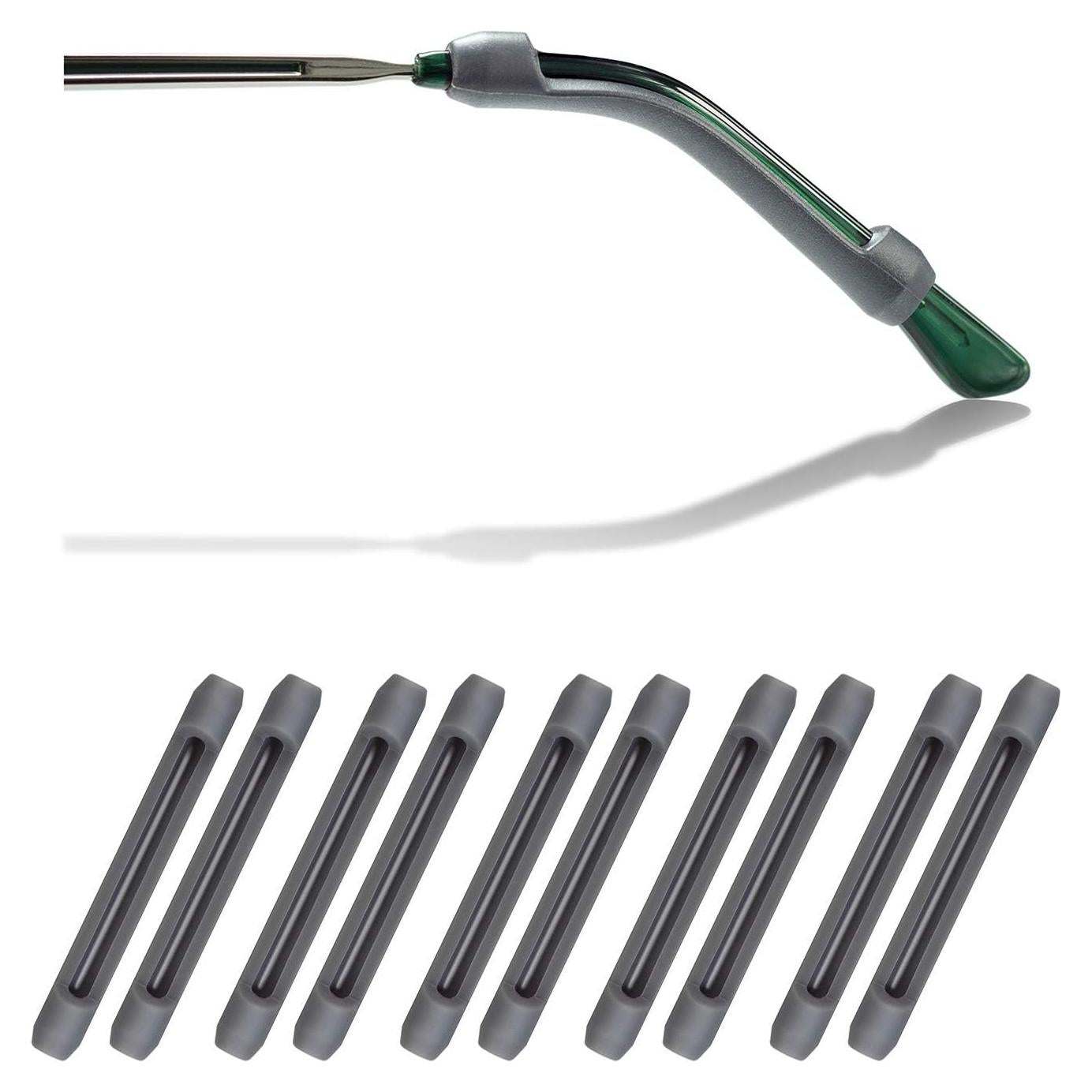 YR Funda de Silicona para Gafas - 5 Pares Antideslizantes