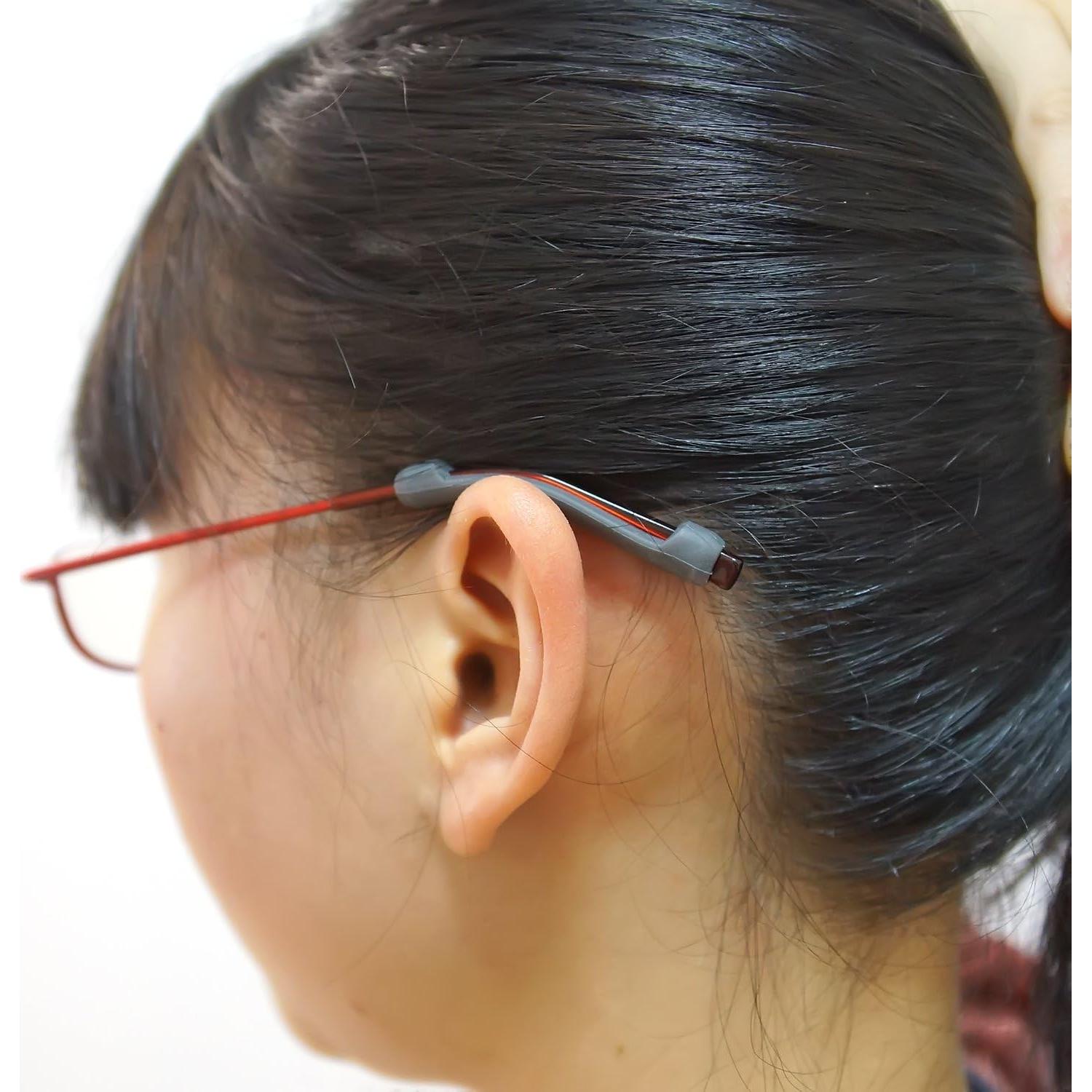 YR Funda de Silicona para Gafas - 5 Pares Antideslizantes