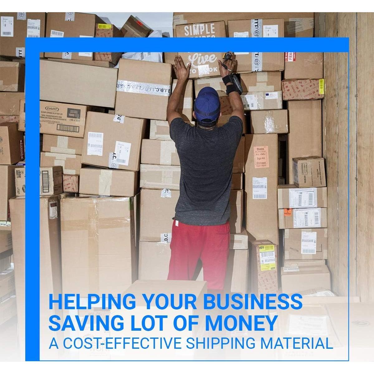 Rollos de Envoltura de Burbuja 3/16" x 30.5 cm x 21.3 m - Pacific Mailer