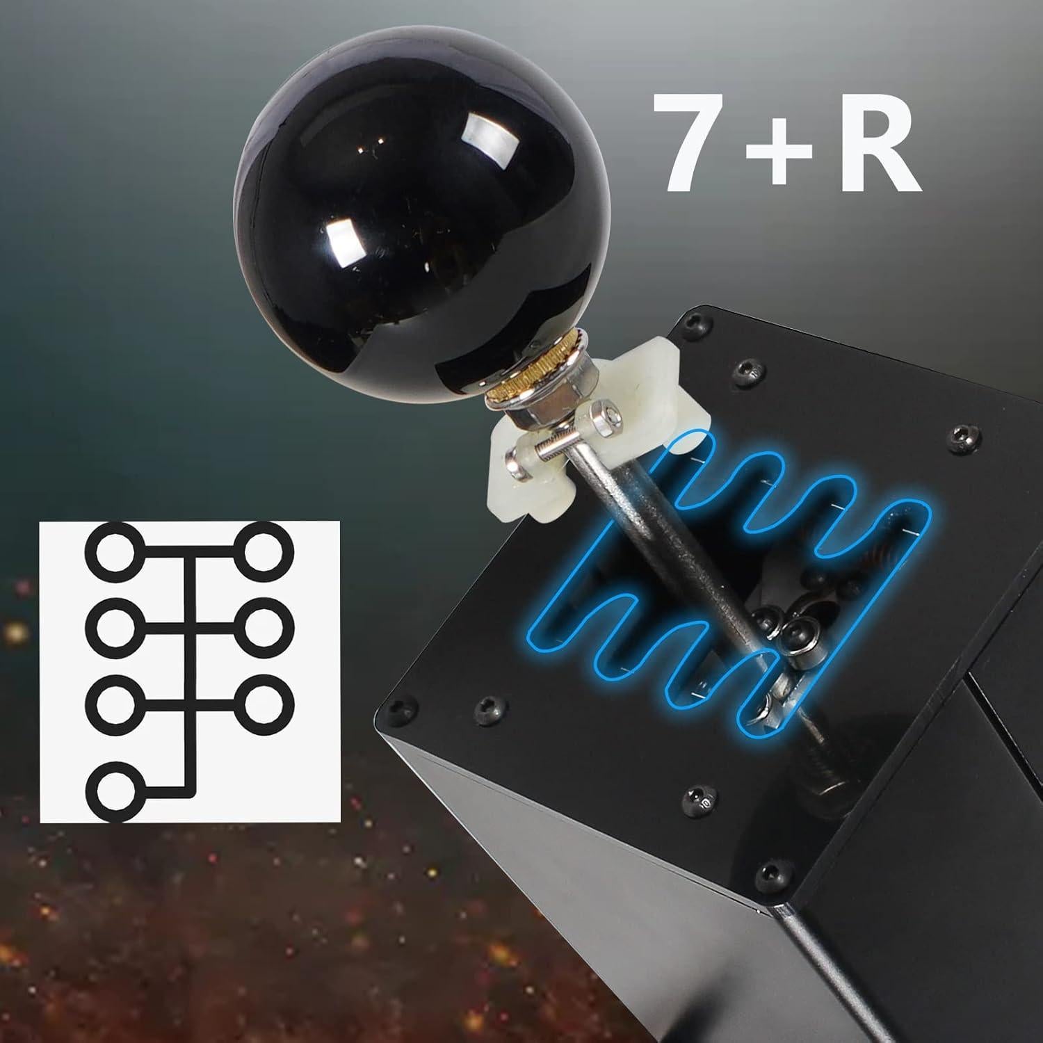 Simulador de Cambio USB Htostar Racing para Volantes G29 G27 G25