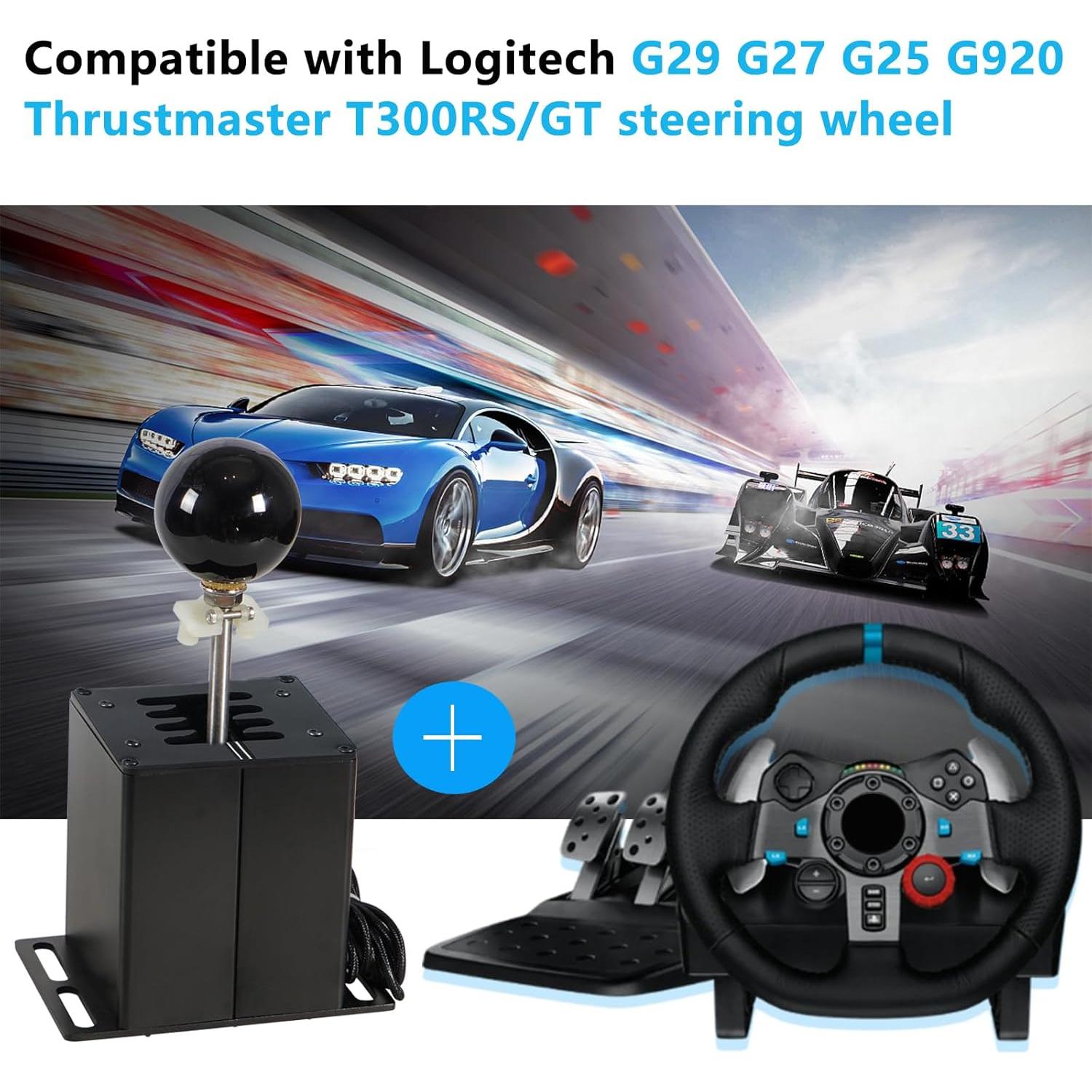 Simulador de Cambio USB Htostar Racing para Volantes G29 G27 G25