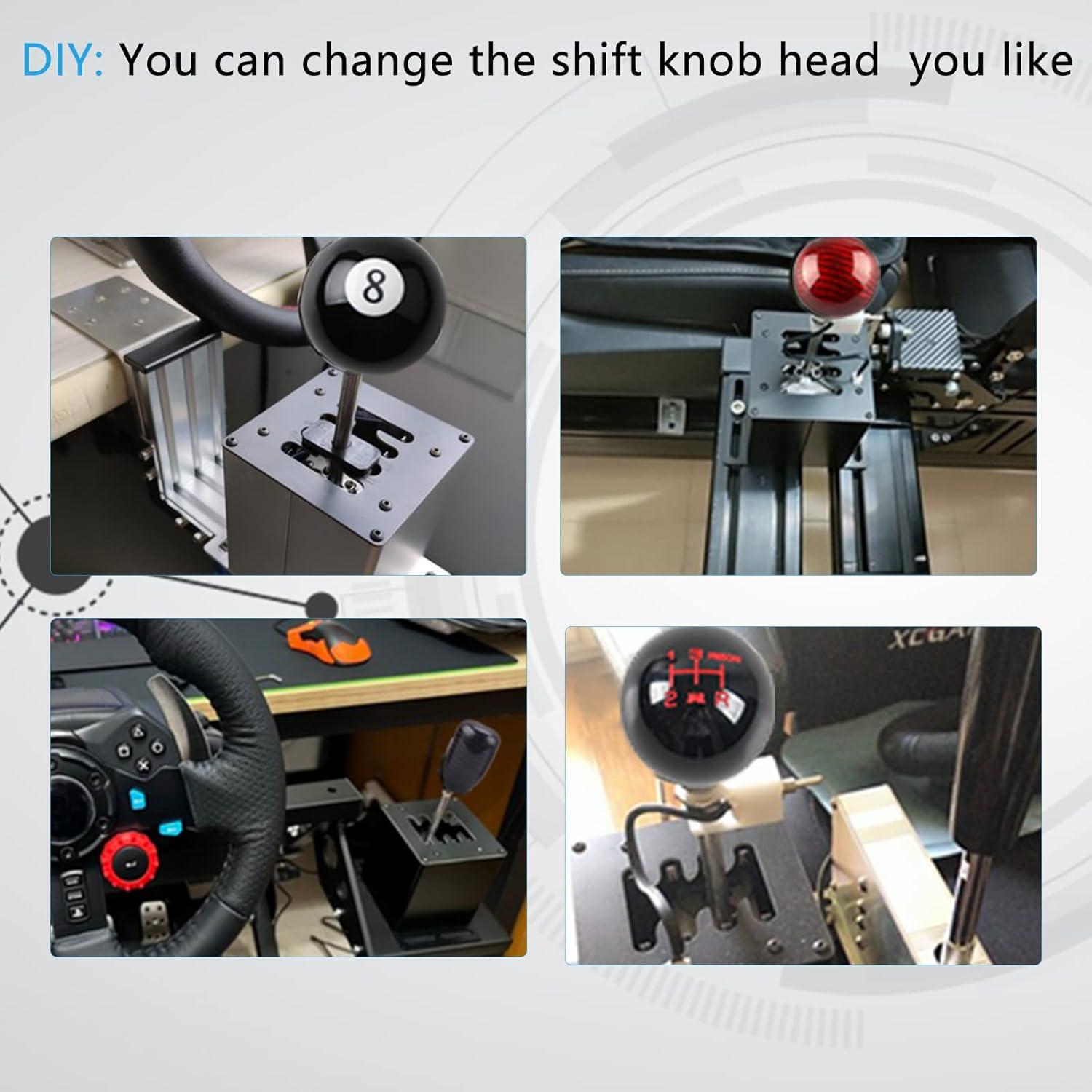 Simulador de Cambio USB Htostar Racing para Volantes G29 G27 G25