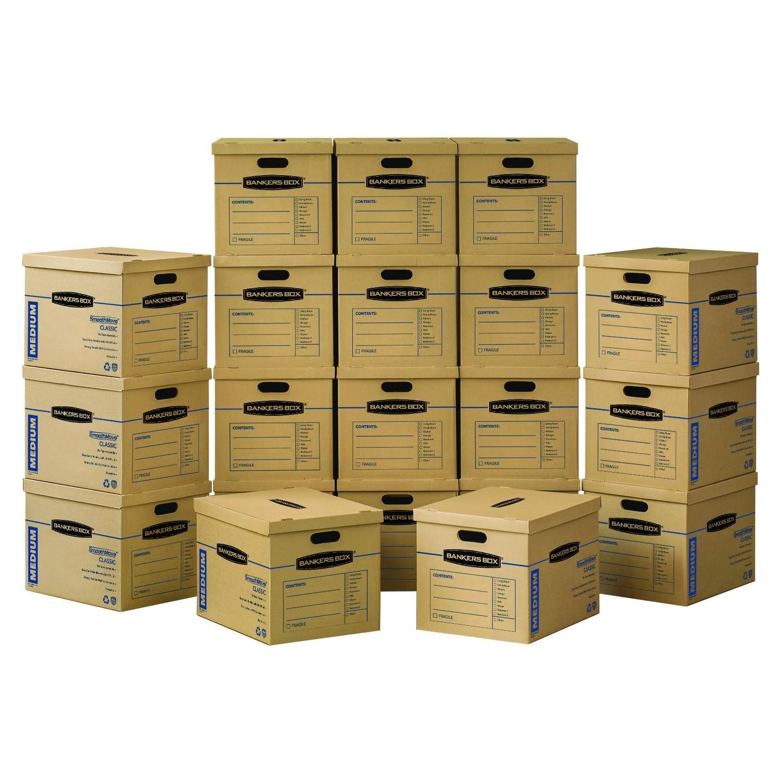 Caja de Mudanza Mediana Bankers Box 48.3x36.8x39.4 cm