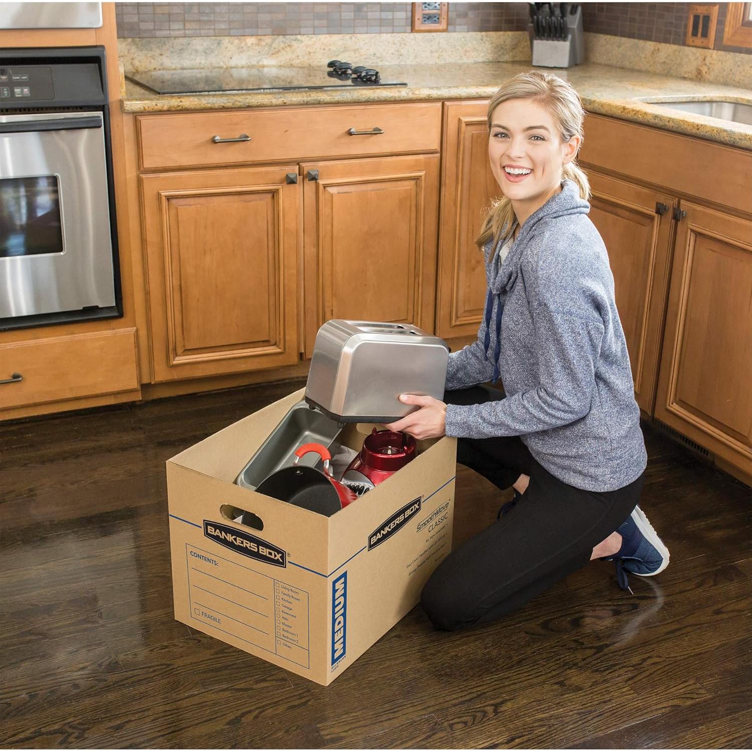 Caja de Mudanza Mediana Bankers Box 48.3x36.8x39.4 cm