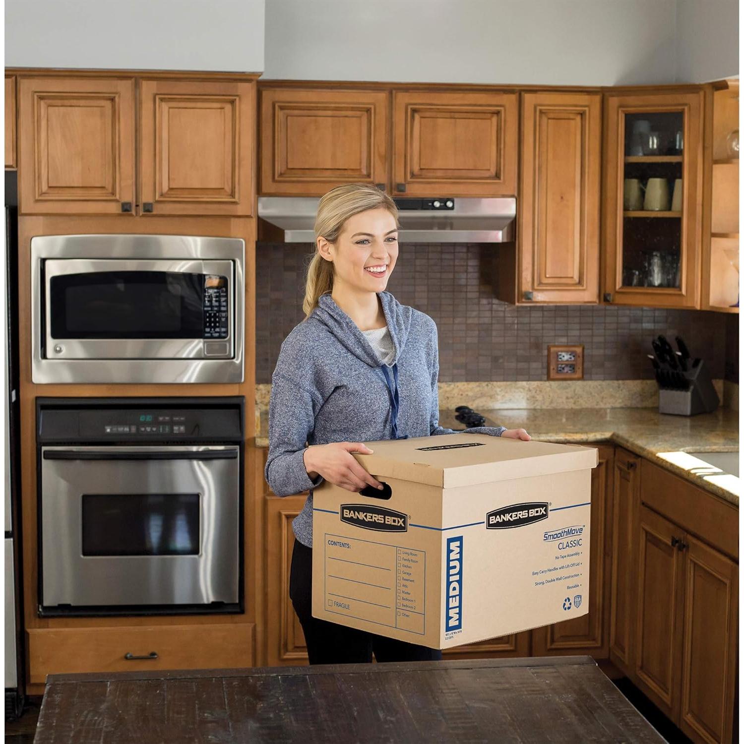 Caja de Mudanza Mediana Bankers Box 48.3x36.8x39.4 cm