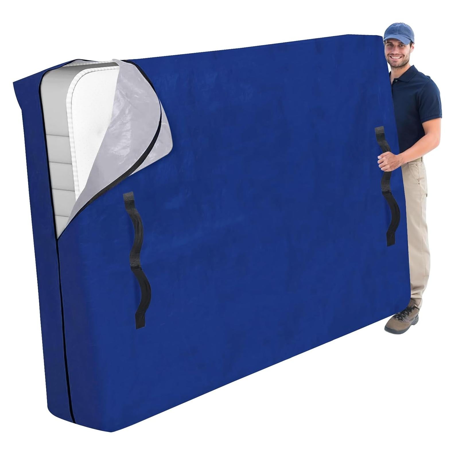 Bolsa de Colchón Cosy Family Queen 170GSM Reutilizable Azul