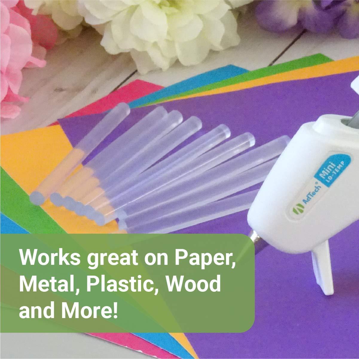 Palitos de Pegamento Mini AdTech 10.16 cm, 550 Unidades Multi-Temperatura