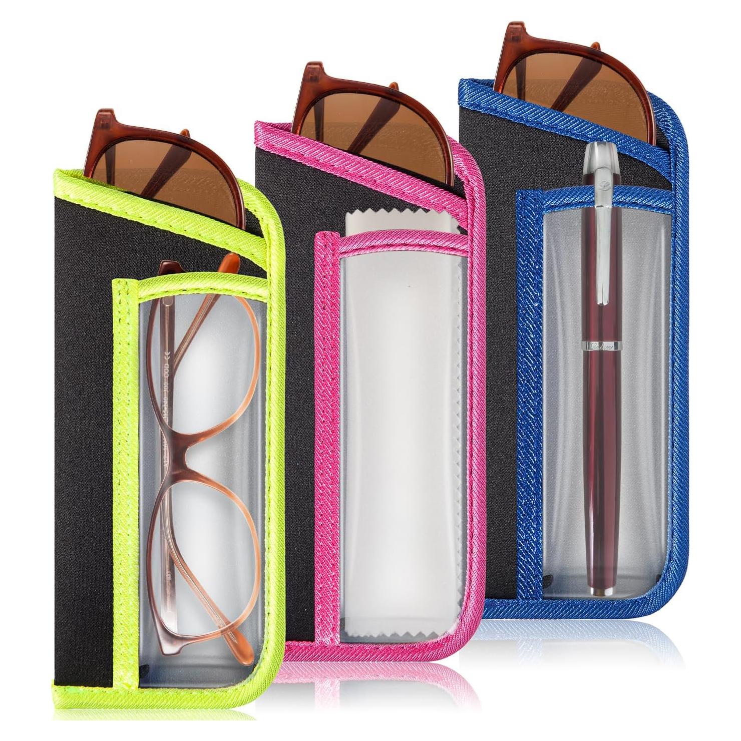 Bolsa de Gafas TRIUMPH VISION 3 Piezas Neopreno Compacta