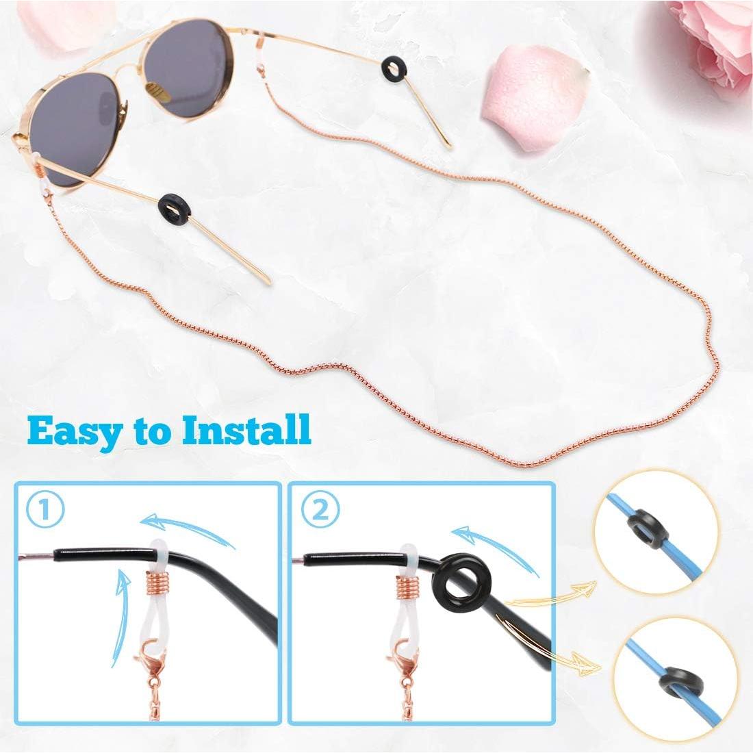 Cadena para Gafas Kalevel de Acero Inoxidable 70.1 cm Oro Rosa