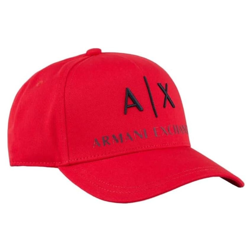 Gorra de béisbol Armani Exchange Roja y Negra Talla Única