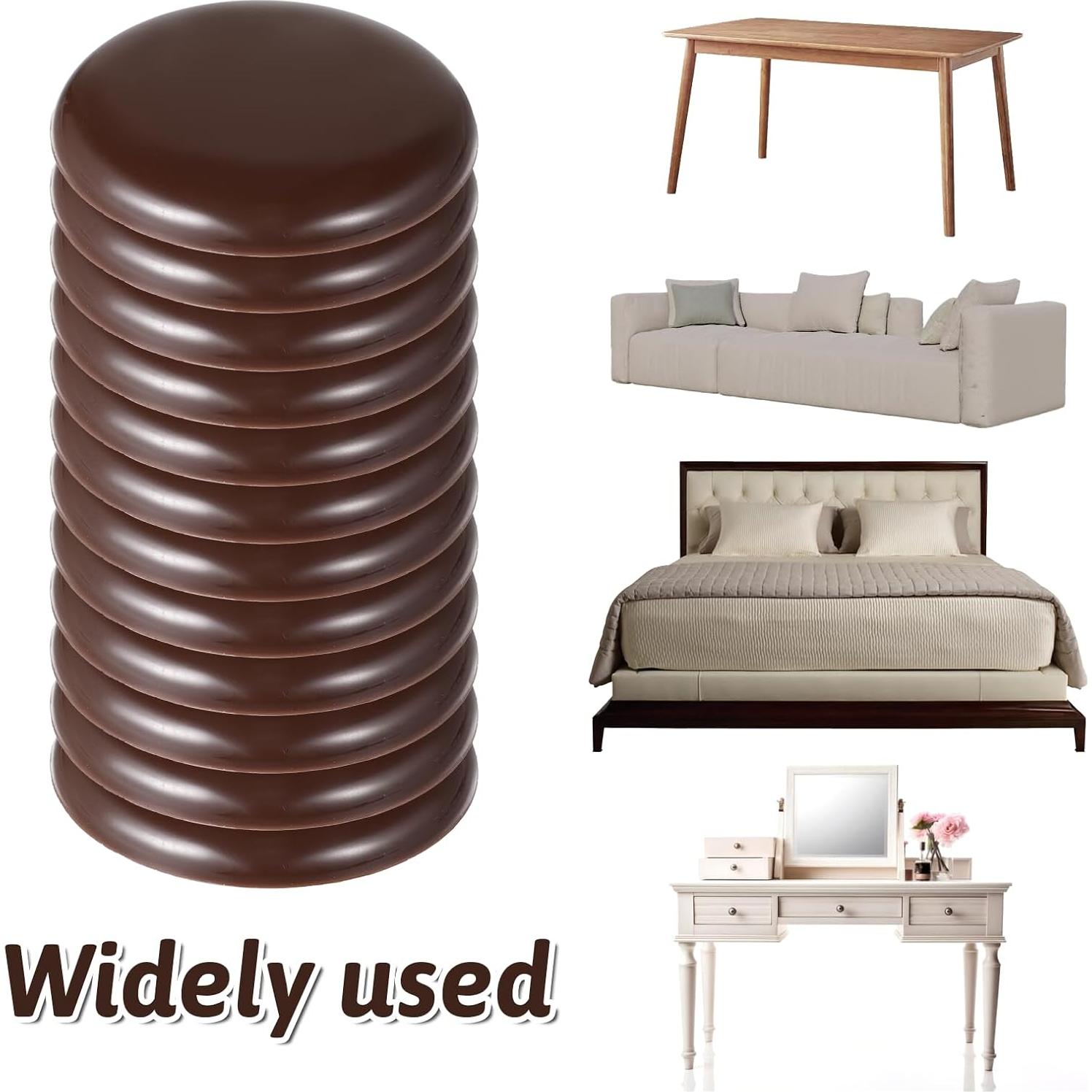 Deslizadores de Muebles Autoadhesivos Bruislard 12 Piezas 5cm