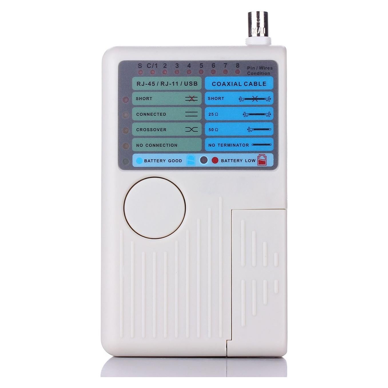 Probador de Cable de Red 4 en 1 LEAGY RJ45 RJ11 USB BNC