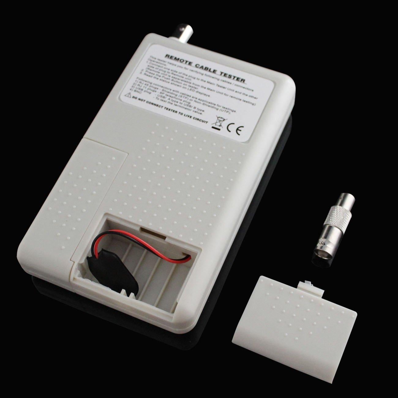 Probador de Cable de Red 4 en 1 LEAGY RJ45 RJ11 USB BNC