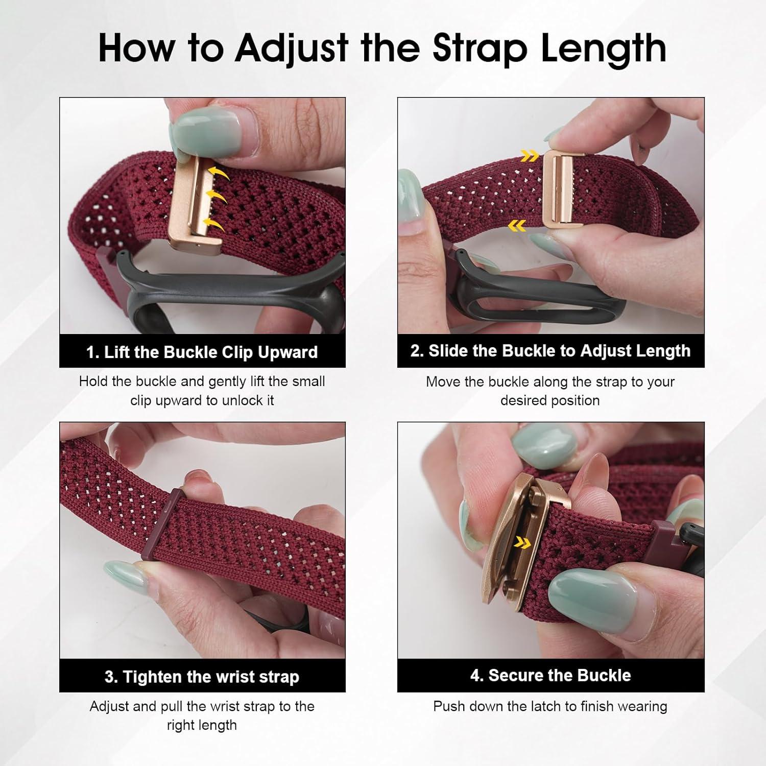 Correa de Nylon Ajustable para Smartwatch + Funda PLAUD AI NotePin