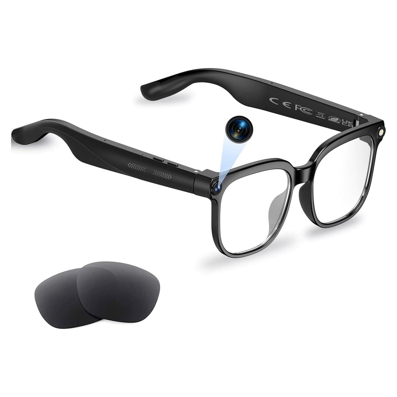 Gafas Inteligentes Bapick con Cámara 8MP y Audio Abierto