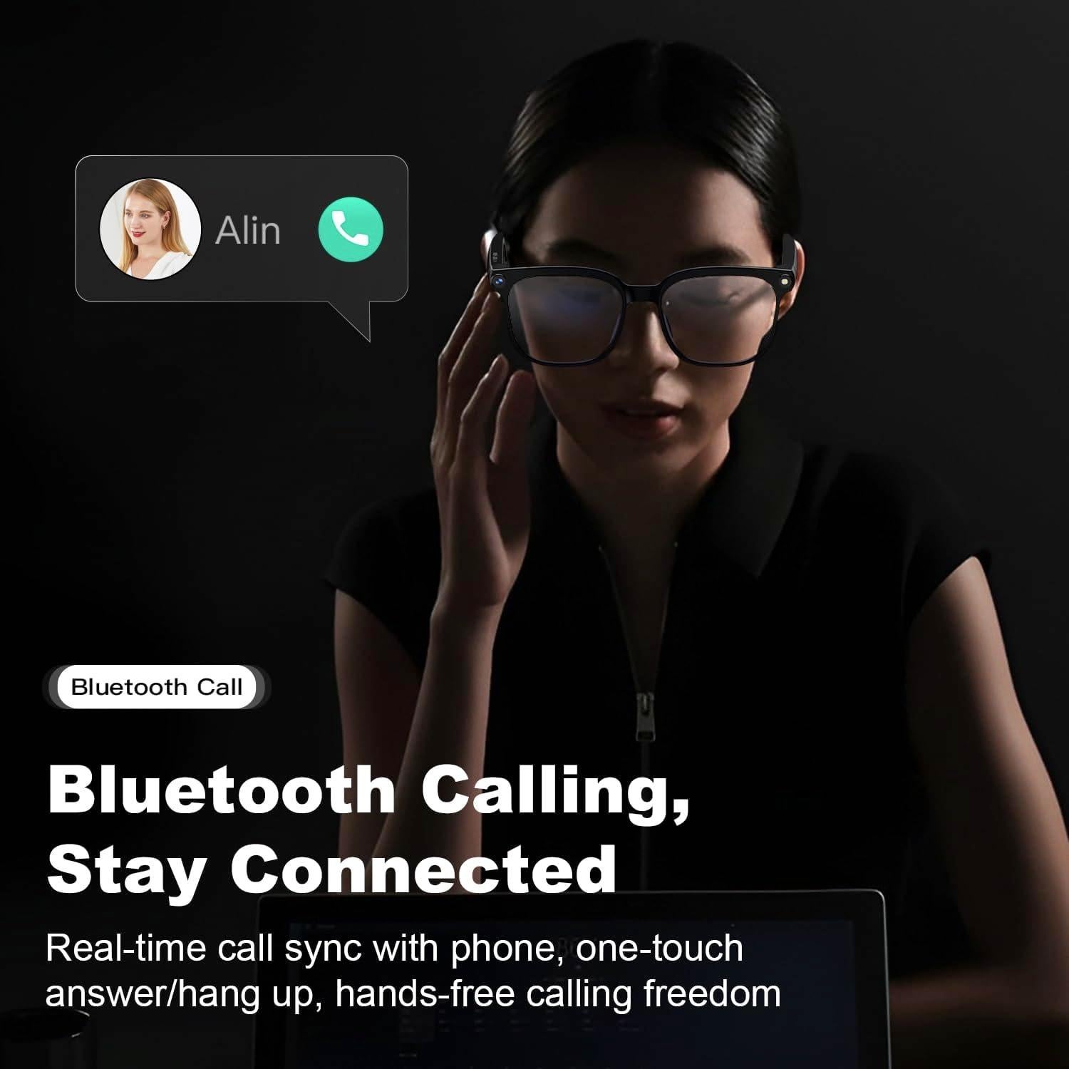 Gafas Inteligentes Bapick con Cámara 8MP y Audio Abierto