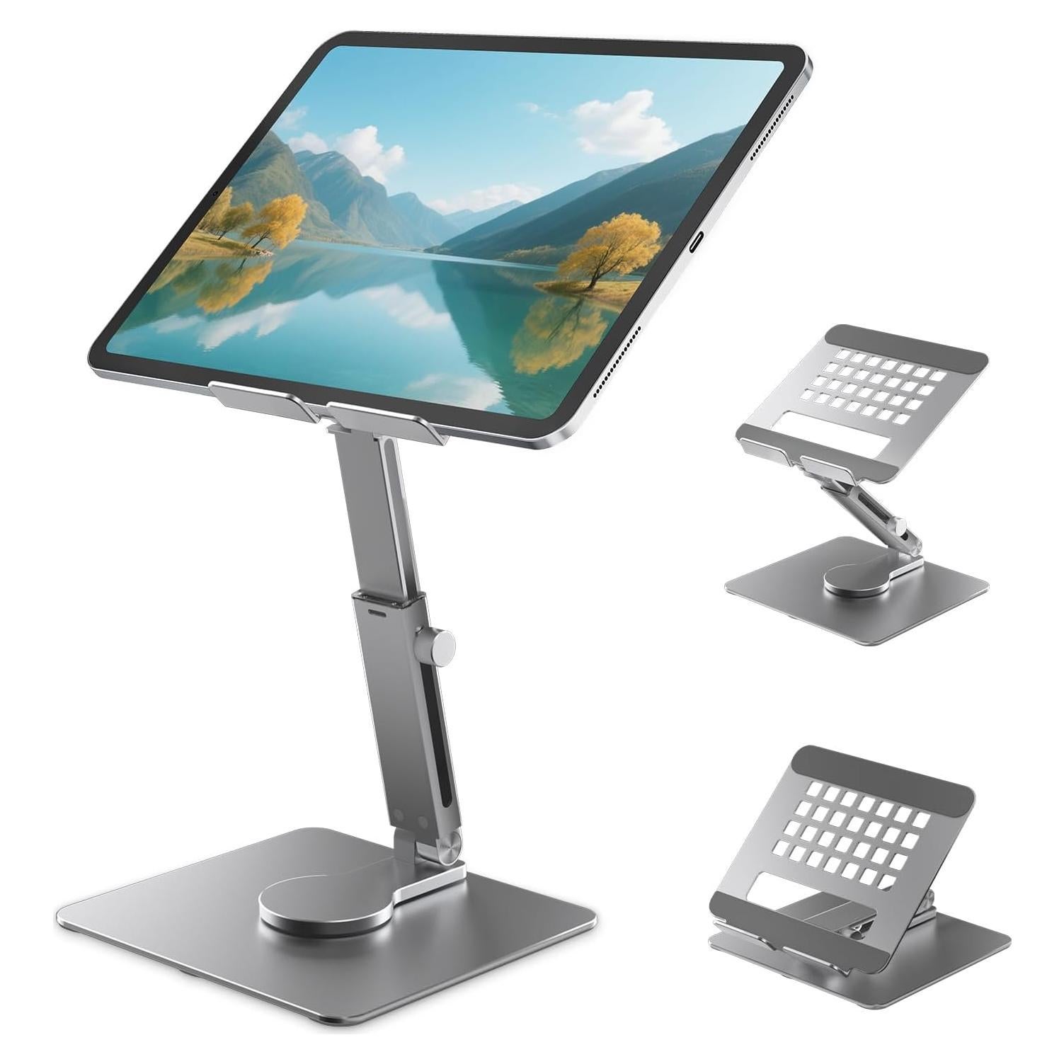 Soporte para iPad Ajustable HGTCHGEBD 360° Aluminio 4.7-14"