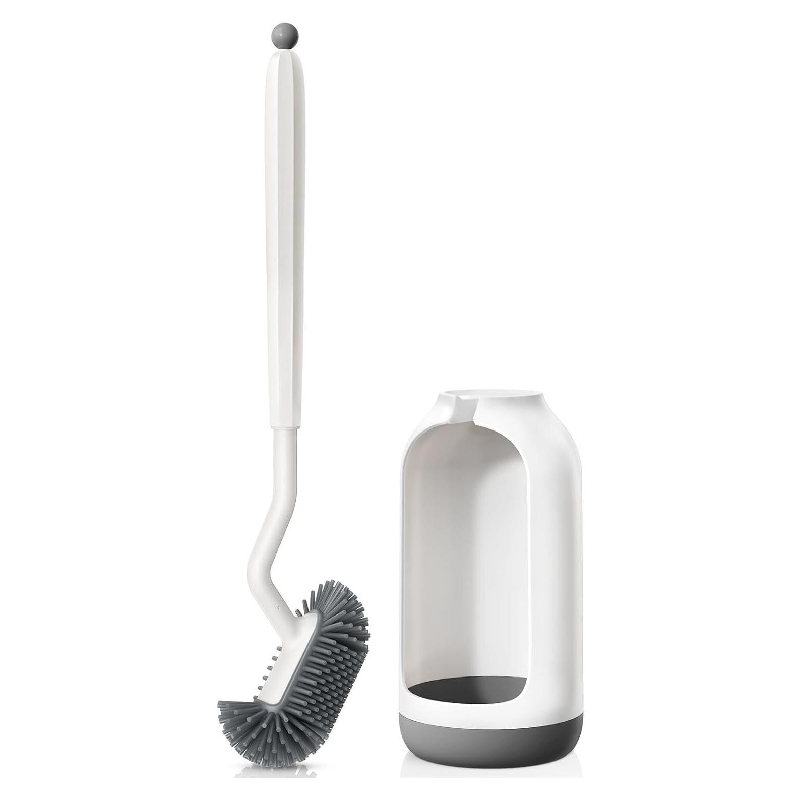 Cepillo de Inodoro de Silicona HAMITOR con Soporte Ventilado