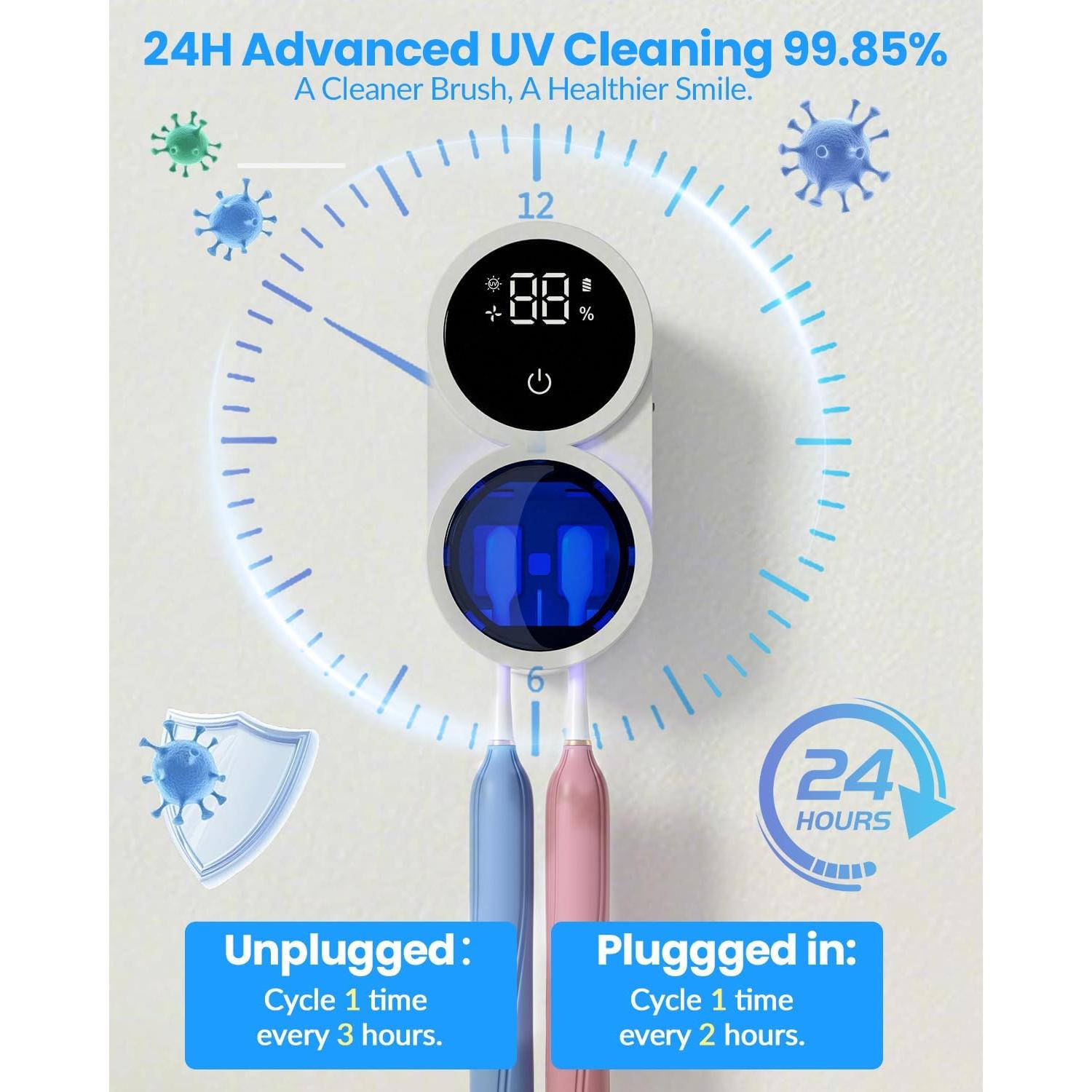 Soporte desinfectante para cepillos de dientes GEVOODIX X122