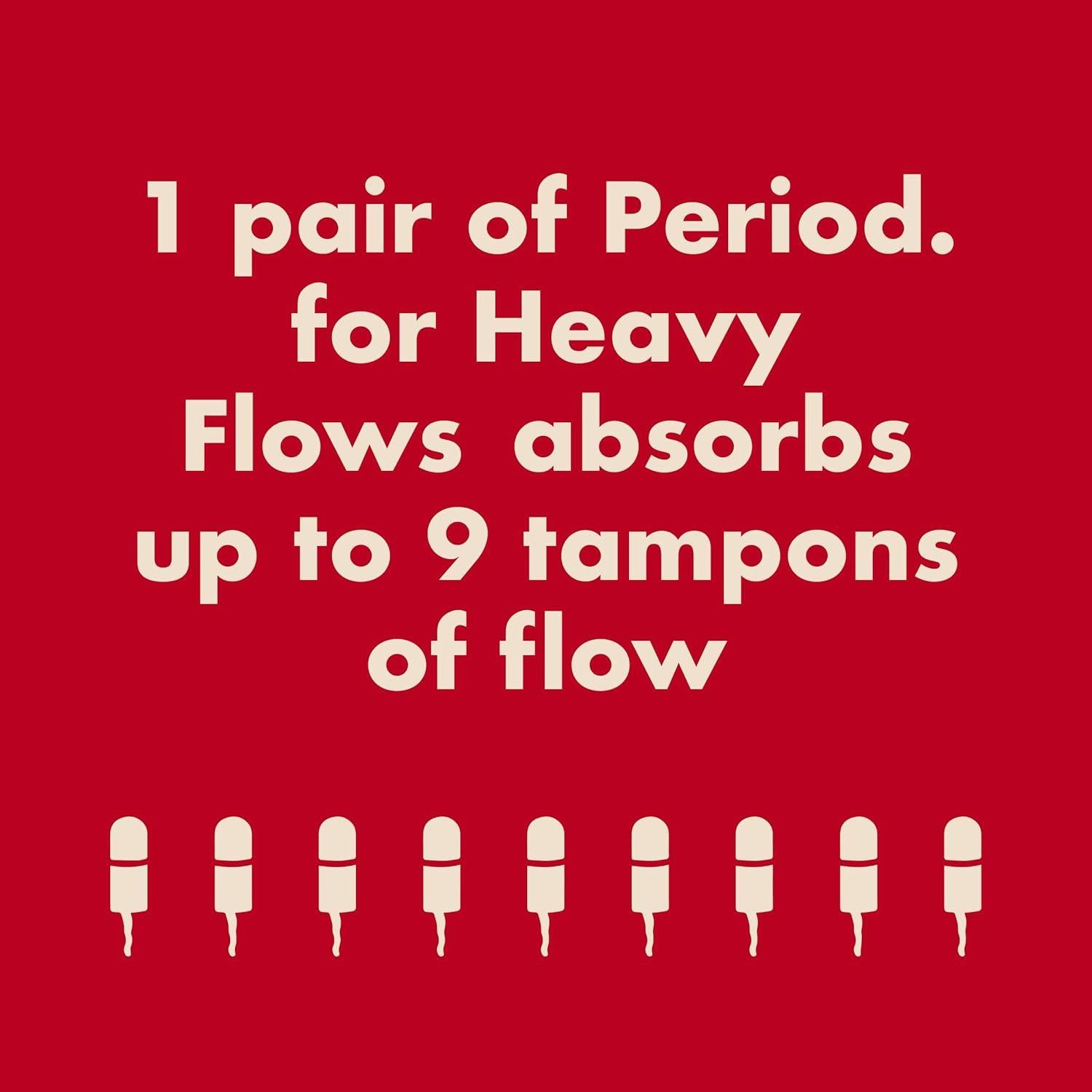 Ropa Interior Menstrual Absorbente The Period Company - Algodón Orgánico - Pequeño