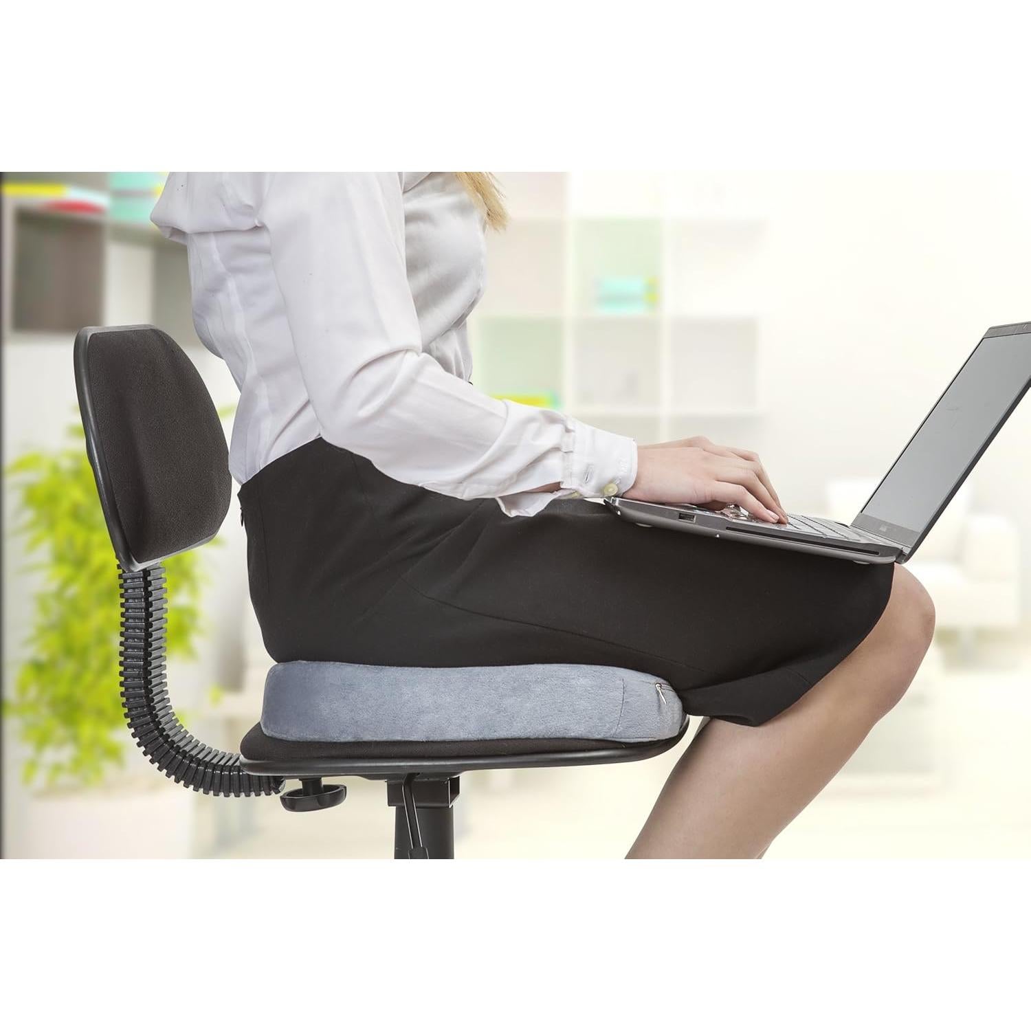 Cojín para Coccix Dr. Flink - Almohada Espuma de Memoria 45.5x35.3cm